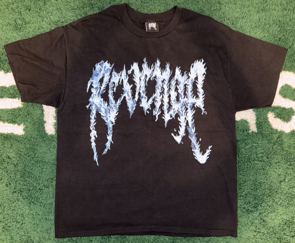Revenge Revenge “ Blue Flames “ Short Sleeve Sz.L Size US L / EU 52-54 / 3 - 1 Thumbnail