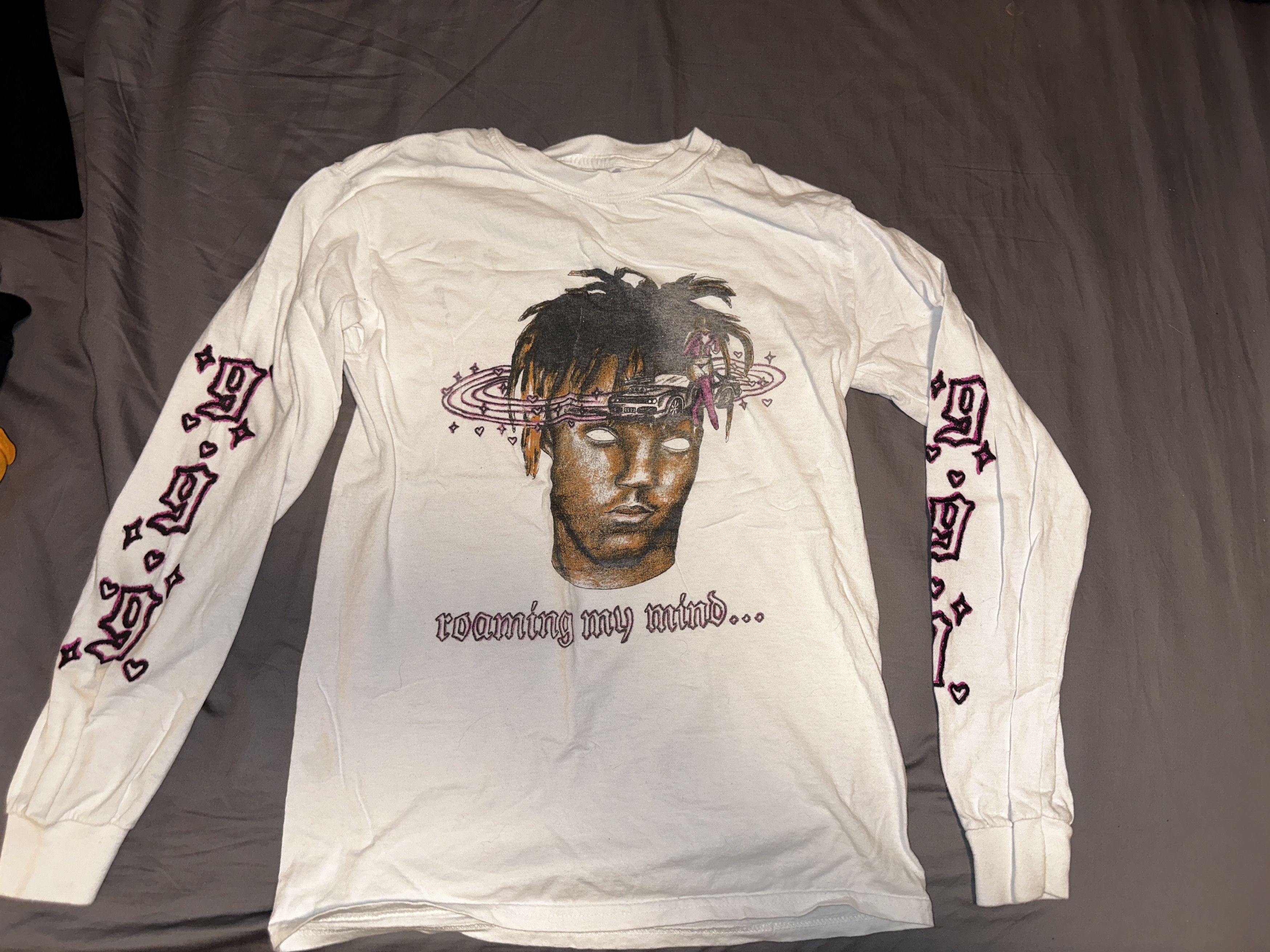 999 Club Juice Wrld "Roaming my Mind" long sleeve Size US S / EU 44-46 / 1 - 1 Thumbnail
