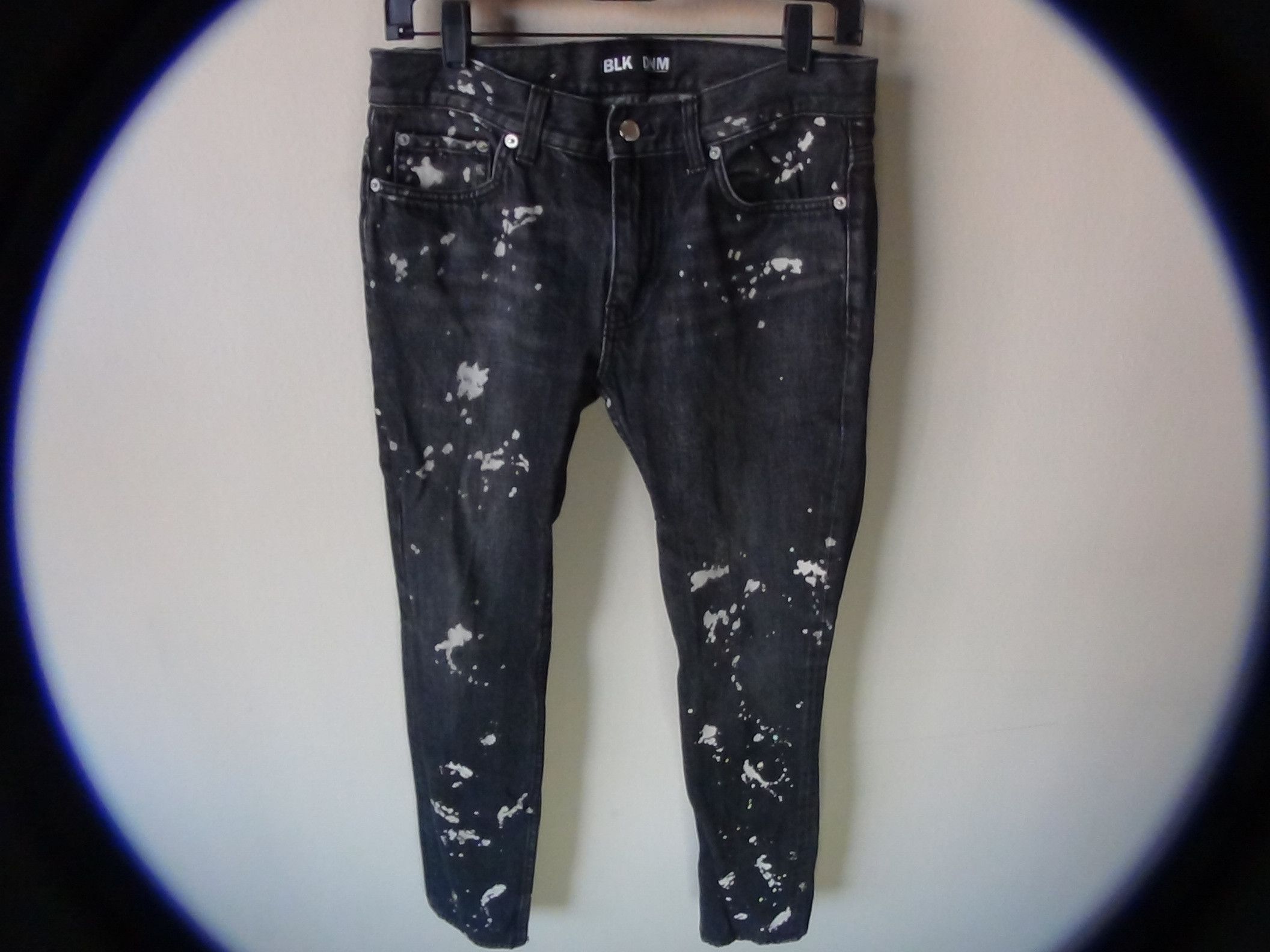 Blk Dnm BLK DNM Bleached Size US 31 - 2 Thumbnail
