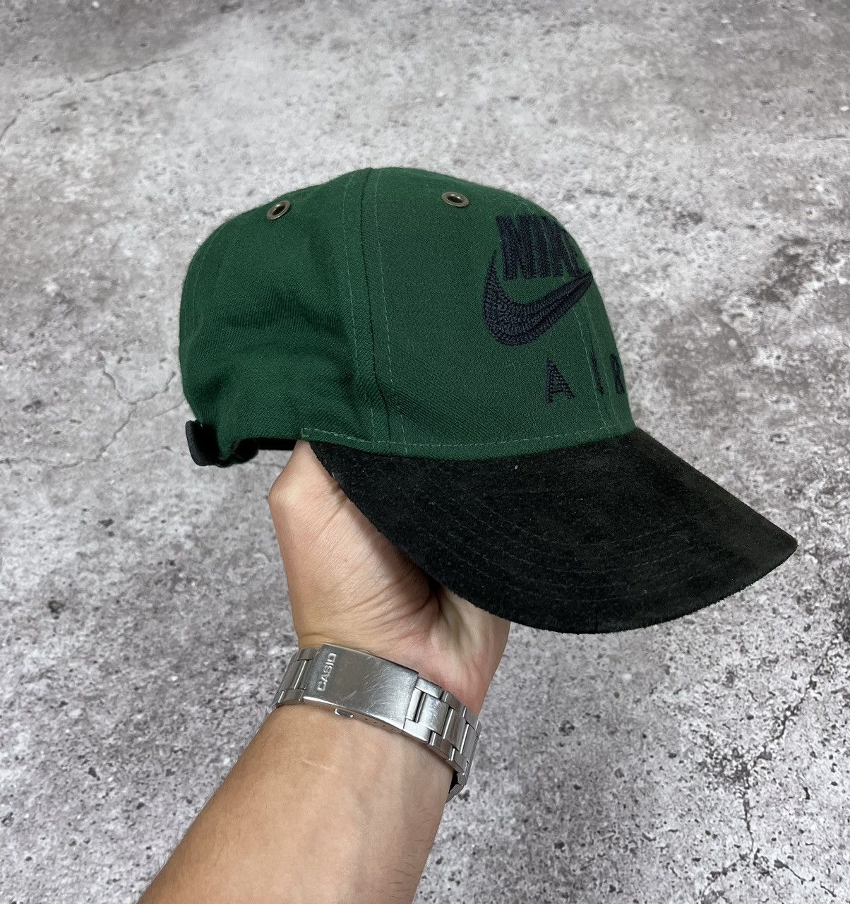 Nike × Vintage Nike Vintage 90s Baseball Hat Cap Size ONE SIZE - 8 Thumbnail