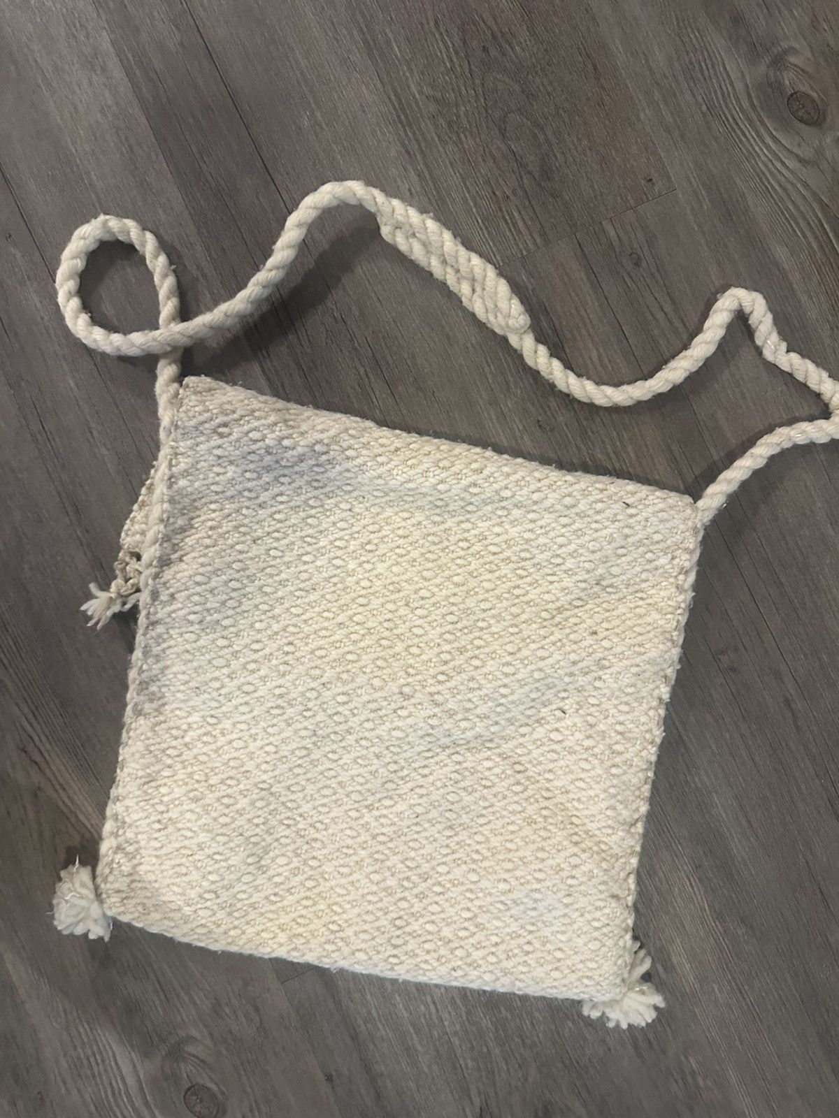 Other Beige knitted crossbody bag for women pre-owned Size ONE SIZE - 6 Thumbnail