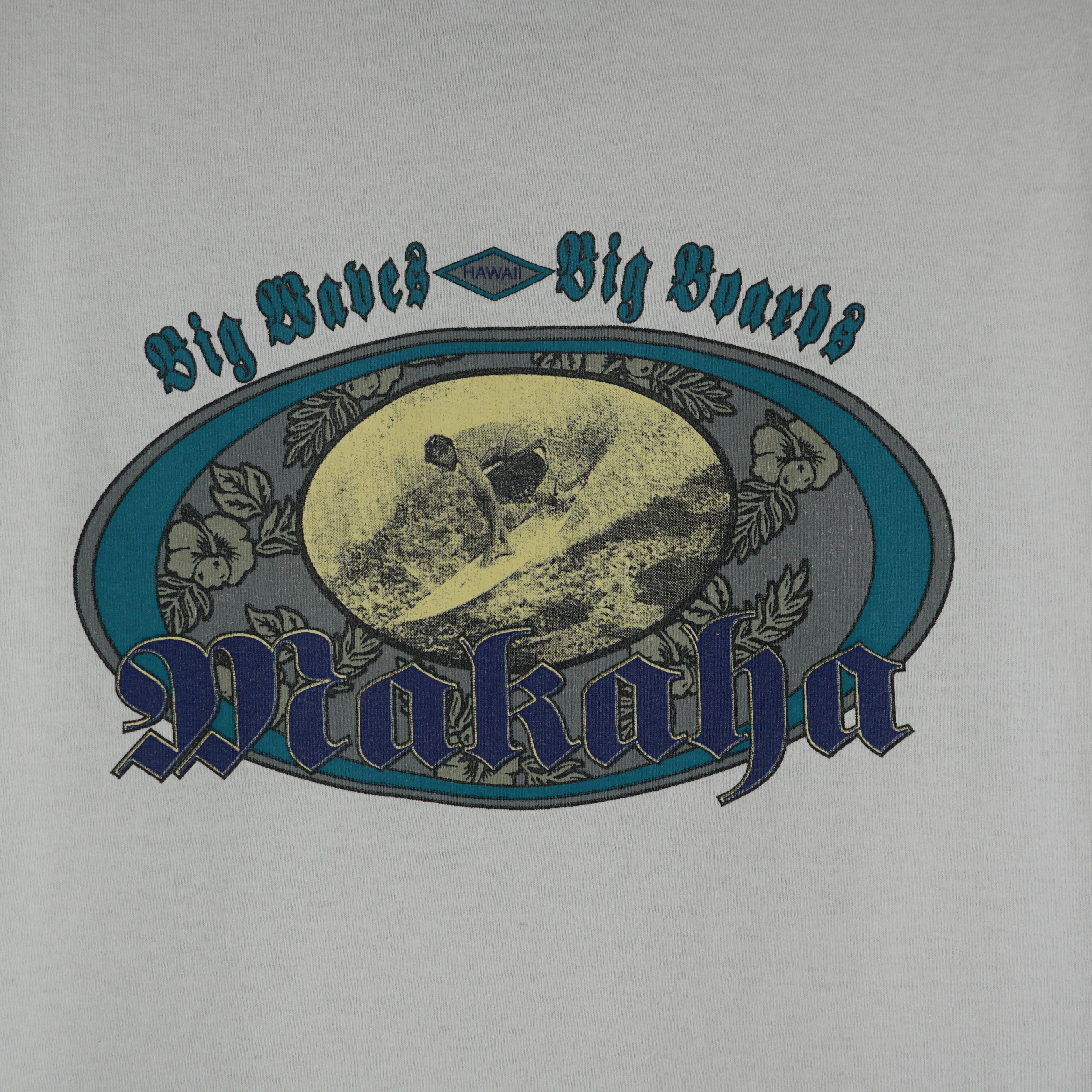 Vintage Vintage Makaha Hawaii Surf T-Shirt Size US XL / EU 56 / 4 - 2 Thumbnail