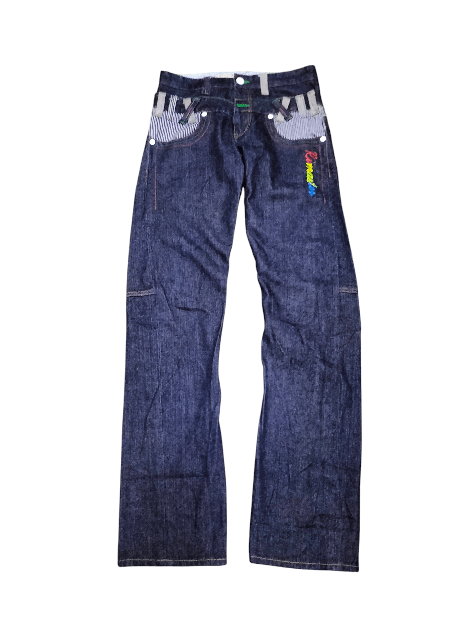 If Six Was Nine × Japanese Brand RIMASTER double waist jeans japanese brand Size US 30 / EU 46 - 1 Thumbnail
