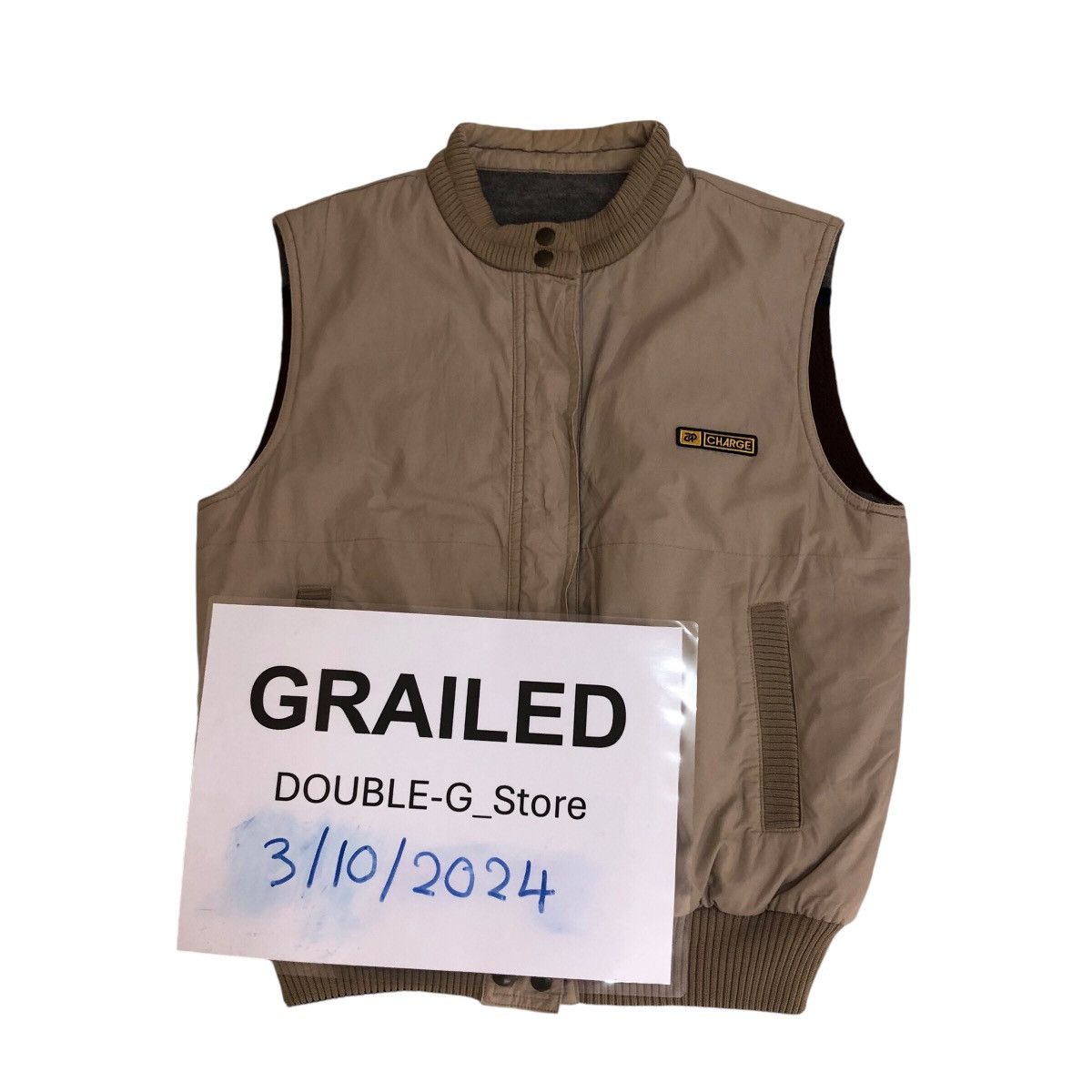 Japanese Brand 📌Vintage Reversible Biker Vest Arnold Palmer Blanket Design Size US S / EU 44-46 / 1 - 1 Thumbnail