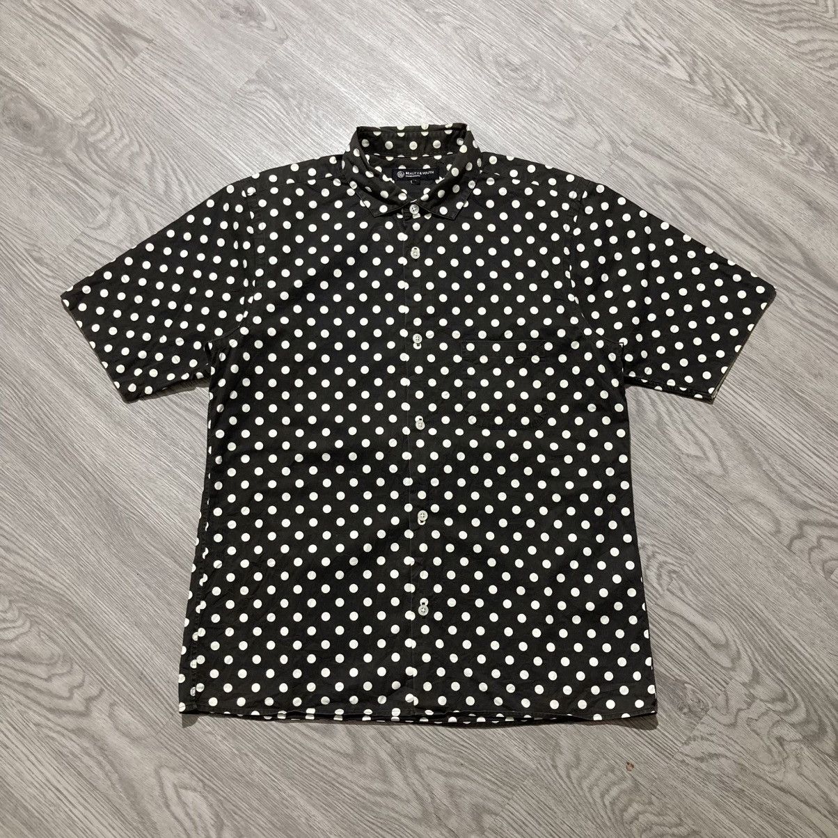 Issey Miyake 🇯🇵 2000s Beauty&Youth Poldakot Motif Button Up Shirt Designer Size US M / EU 48-50 / 2 - 1 Thumbnail