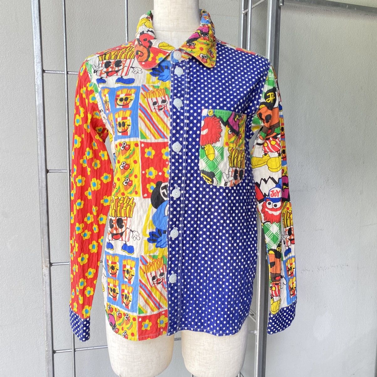 Japanese Brand Jam Colorful Cartoon Shirt Size M / US 6-8 / IT 42-44 - 15 Thumbnail