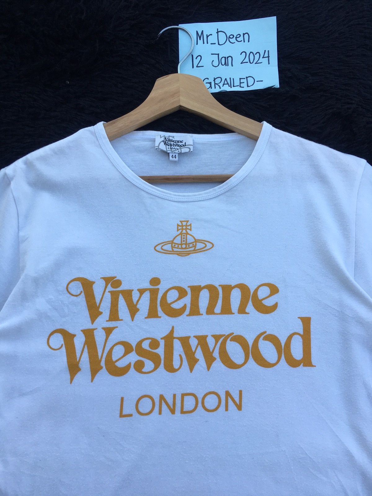 Vivienne Westwood Rare Vintage Vivienne Westwood Spellout Tshirt Size M / US 6-8 / IT 42-44 - 1 Thumbnail