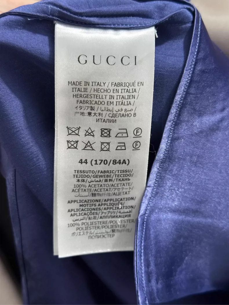 Gucci Gucci Double G silk shirt Size US S / EU 44-46 / 1 - 4 Thumbnail