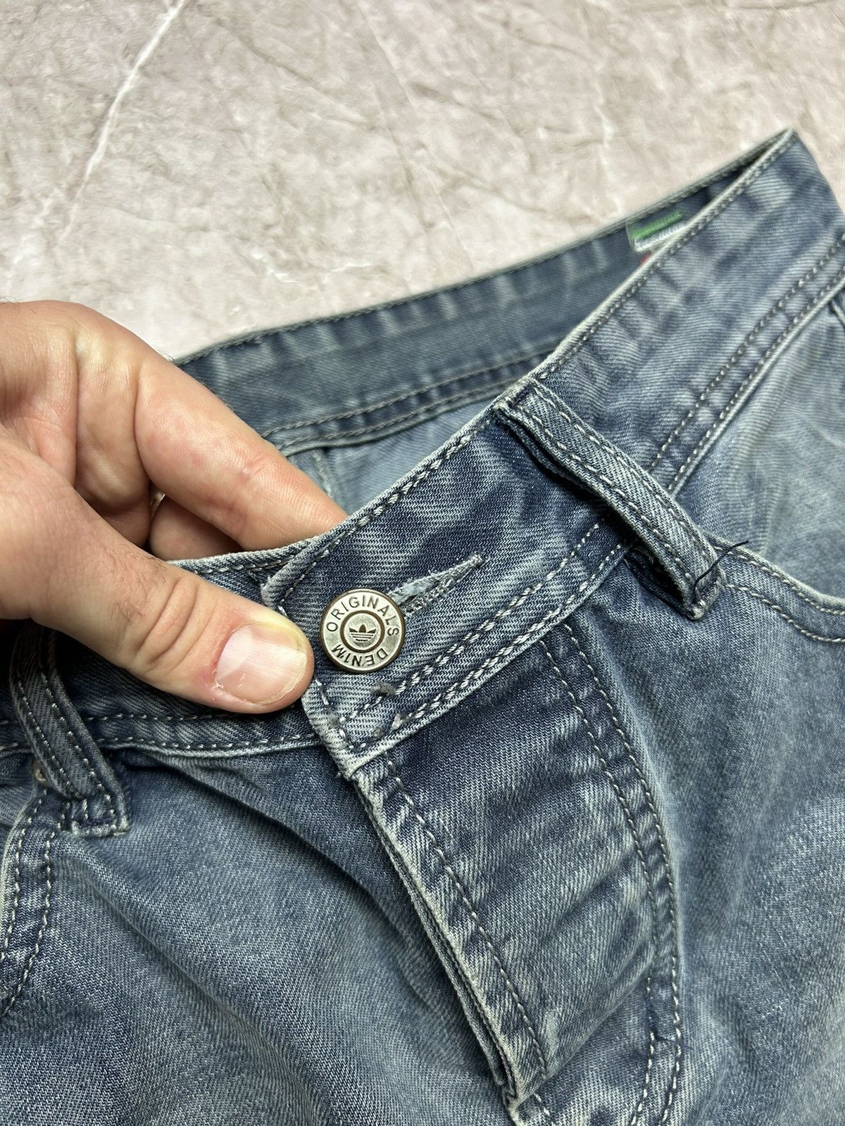 Adidas × Diesel Vintage Diesel Vintage Adidas jeans Size 32 Size US 32 / EU 48 - 3 Thumbnail