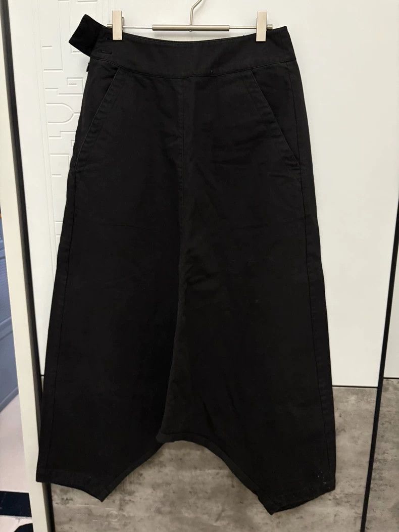 Y's Y's size 1 Black Drop Pants Size US 28 / EU 44 - 1 Thumbnail