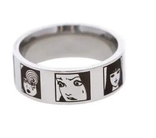 Japanese Brand Akimoto x Yuko Junji Ito Tomie Ring ( Size 7 to 13 ) Size ONE SIZE - 5 Thumbnail