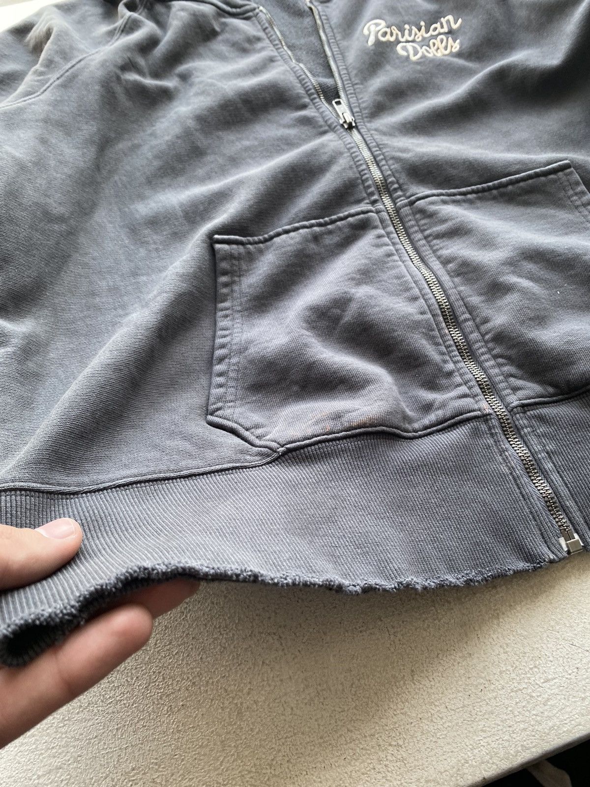 Other × Vintage Virgin Label Sandrine Rose LA Usa Faded Distressed Hoodie Size US M / EU 48-50 / 2 - 7 Thumbnail