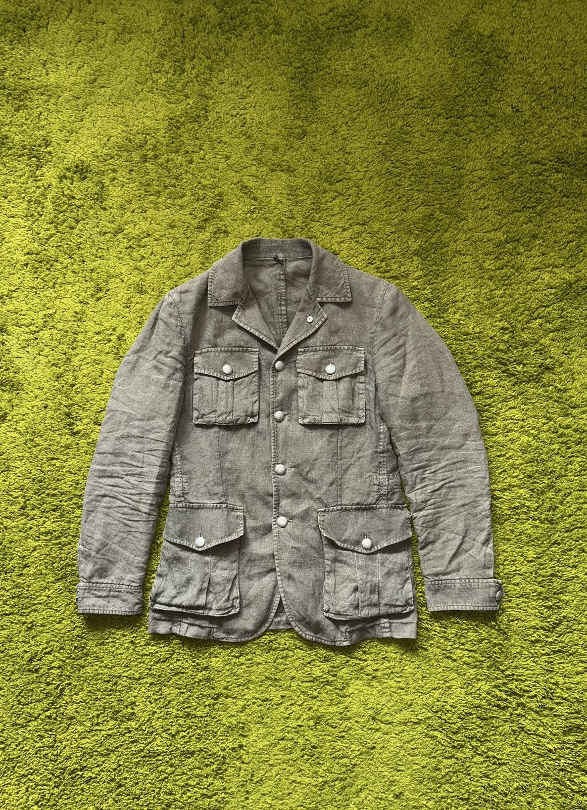 L.B.M. 1911 Italy linen blazer jacket