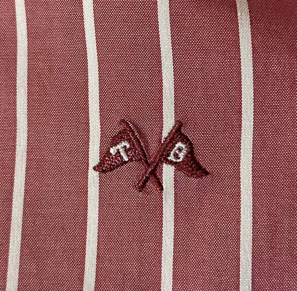 Burberry × Vintage Thomas Burberry vintage Shirt Striped Buttons Up classic Size US L / EU 52-54 / 3 - 2 Thumbnail
