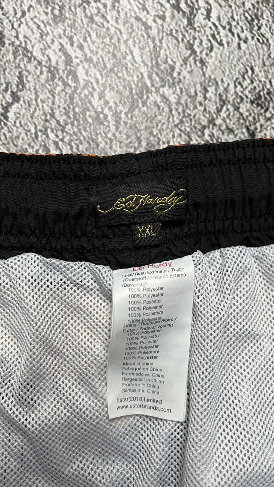 Ed Hardy Ed Hardy Y2K overprinted shorts 2XL Size US 38 / EU 54 - 5 Thumbnail