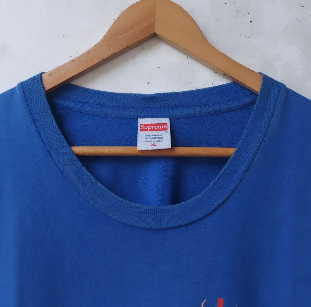 Supreme FW19 SUPREME MERCENARY ROYAL BLUE TSHIRT Size US XL / EU 56 / 4 - 4 Thumbnail