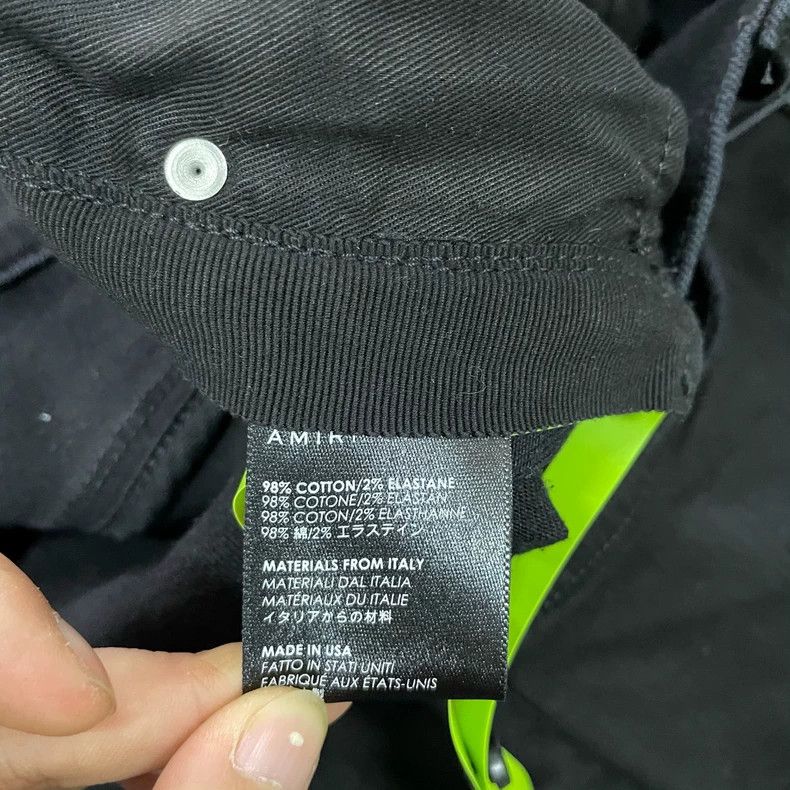 Amiri AmiriBlack ripped jeans 2503-Nextarrow Size US 33 - 3 Thumbnail