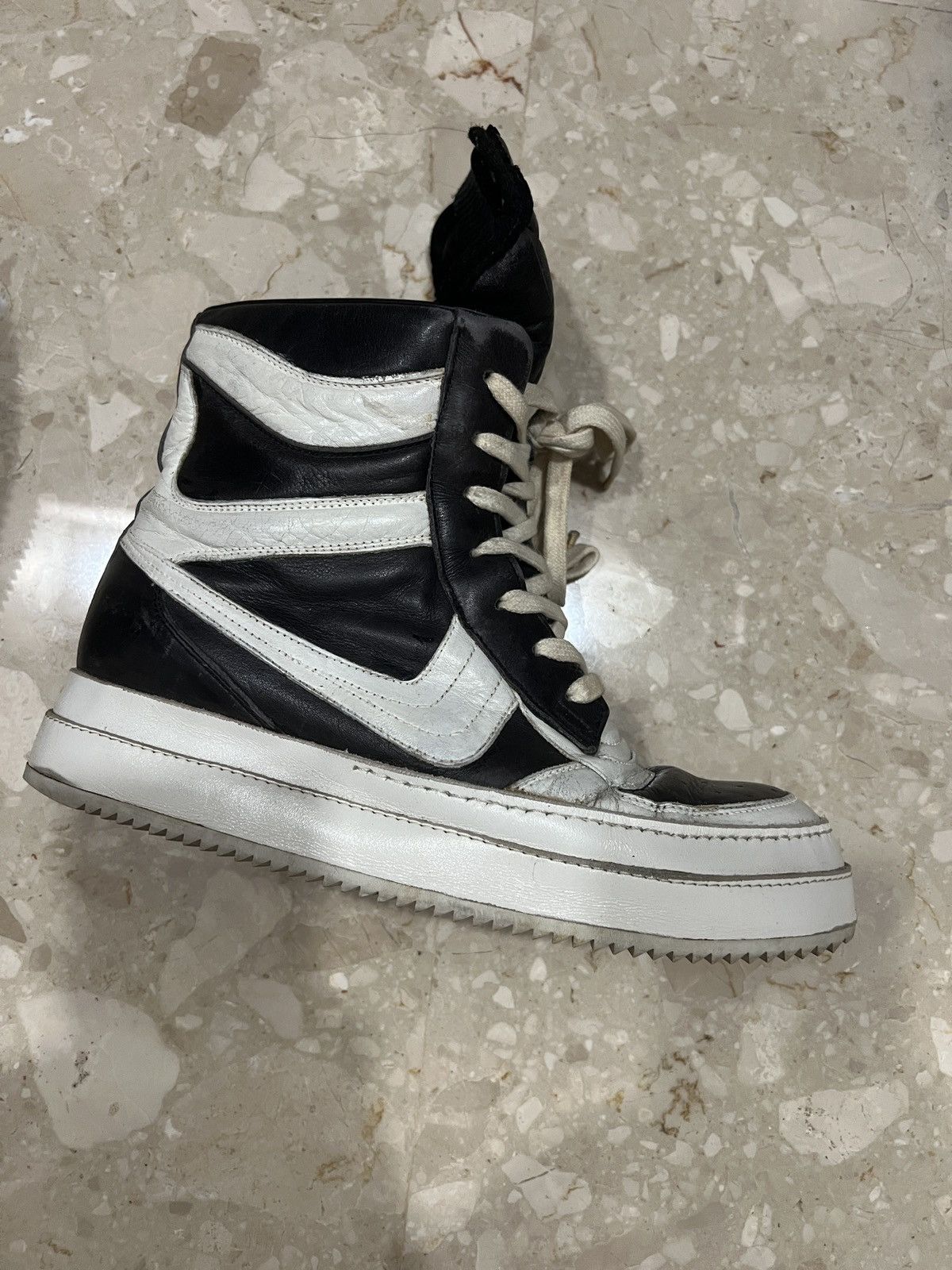 Rick Owens RO Oreo Dunks Size US 8 / EU 41 - 10 Thumbnail