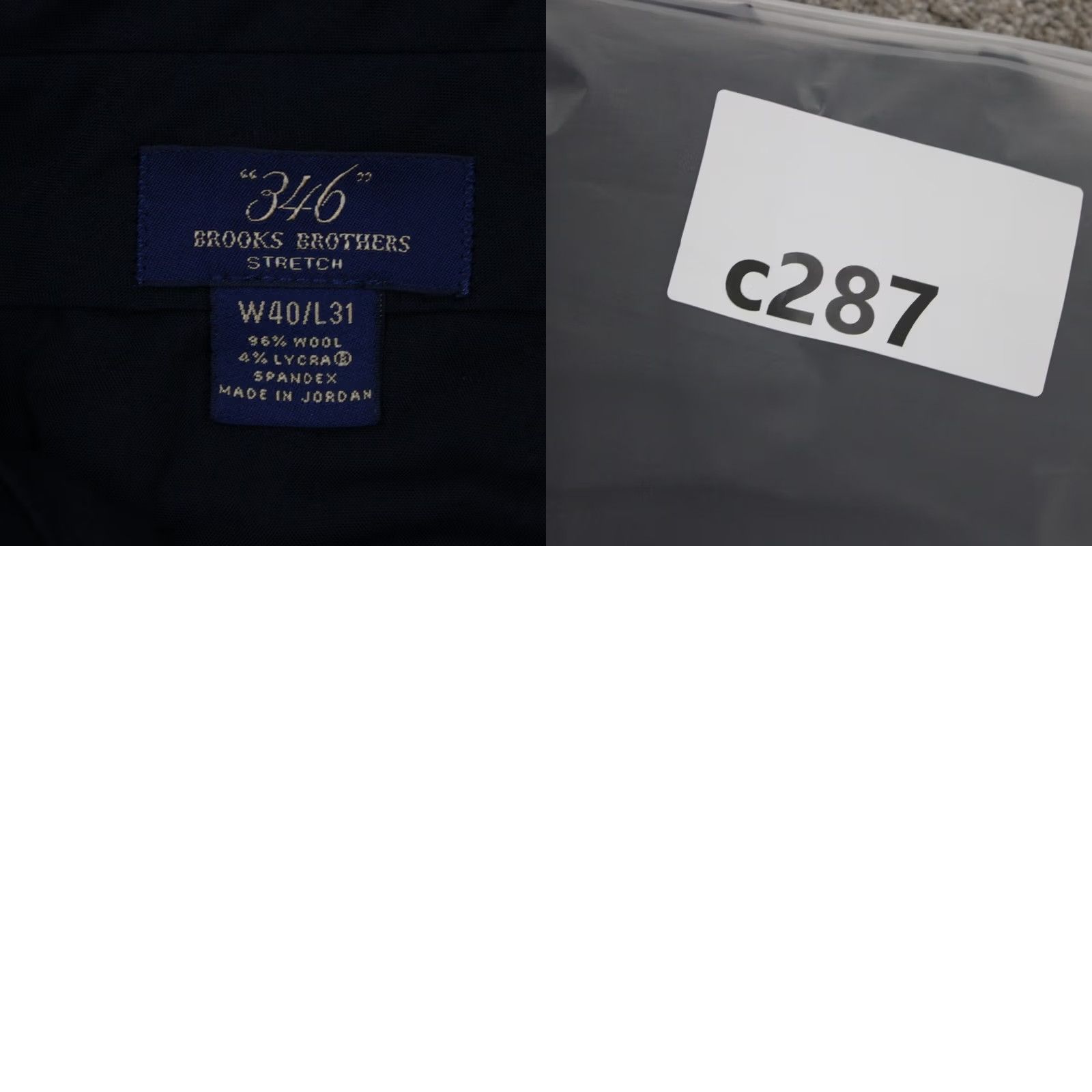 Brooks Brothers Brooks Brothers Dress Pants Mens 40x31 Black Wool Pleated Cuffed Straight Rise 346 Dress Pants Regular Size Type Pants Mens Black Brooks Brothers Size US 40 / EU 56 - 9 Thumbnail