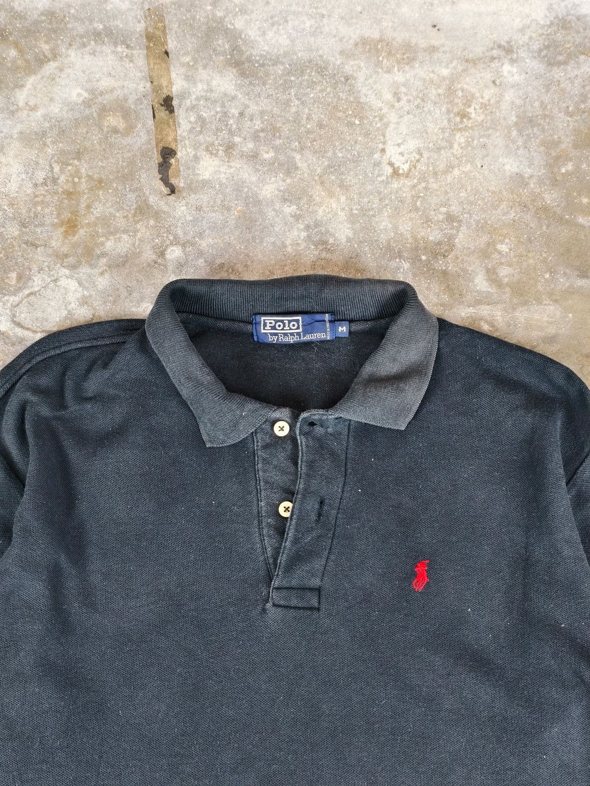 Vintage Polo Ralph Lauren Long Sleeve Polo Shirt Size US M / EU 48-50 / 2 - 3 Thumbnail