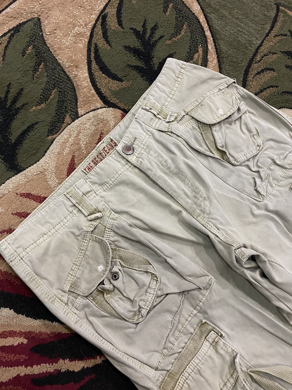 General Research × Japanese Brand MULTI POCKET PARACHUTE BONDAGE FADED CARGO PANTS Size US 34 / EU 50 - 9 Thumbnail