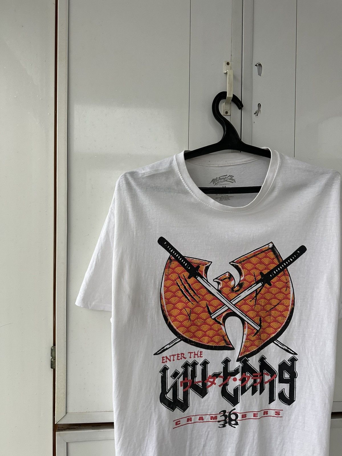 Wu-Tang Clan Vintage Wu-Tang Champers 36 T-shirt Size US L / EU 52-54 / 3 - 3 Thumbnail