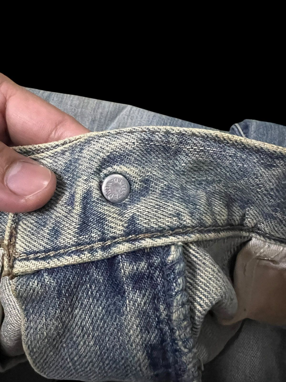 If Six Was Nine Flare Jean Vintage Edwin Something Mud Wash Jean Size US 28 / EU 44 - 18 Thumbnail