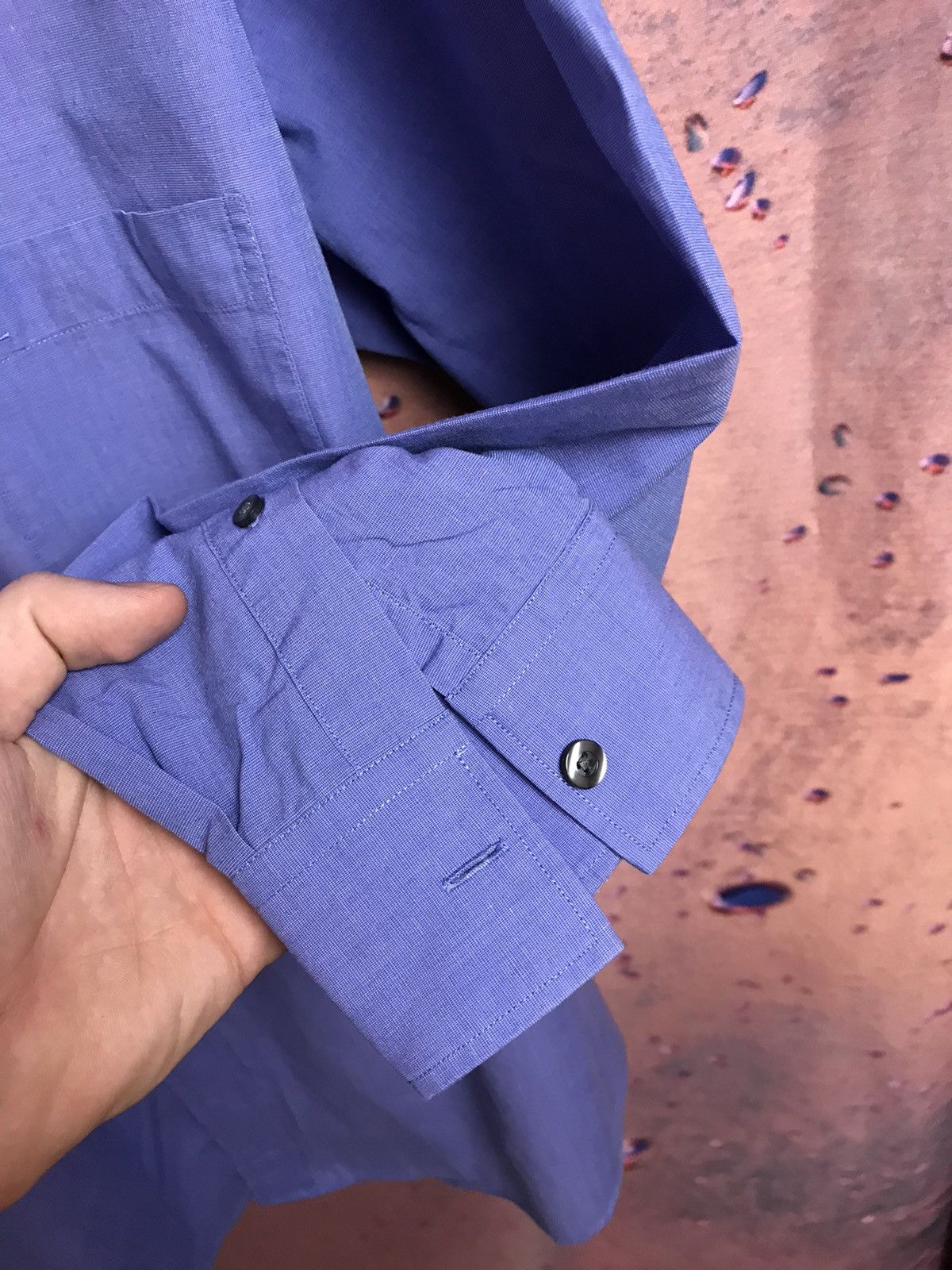 Vintage × Yves Saint Laurent Yves Saint Laurent YSL luxury vintage shirt Size US XL / EU 56 / 4 - 4 Thumbnail