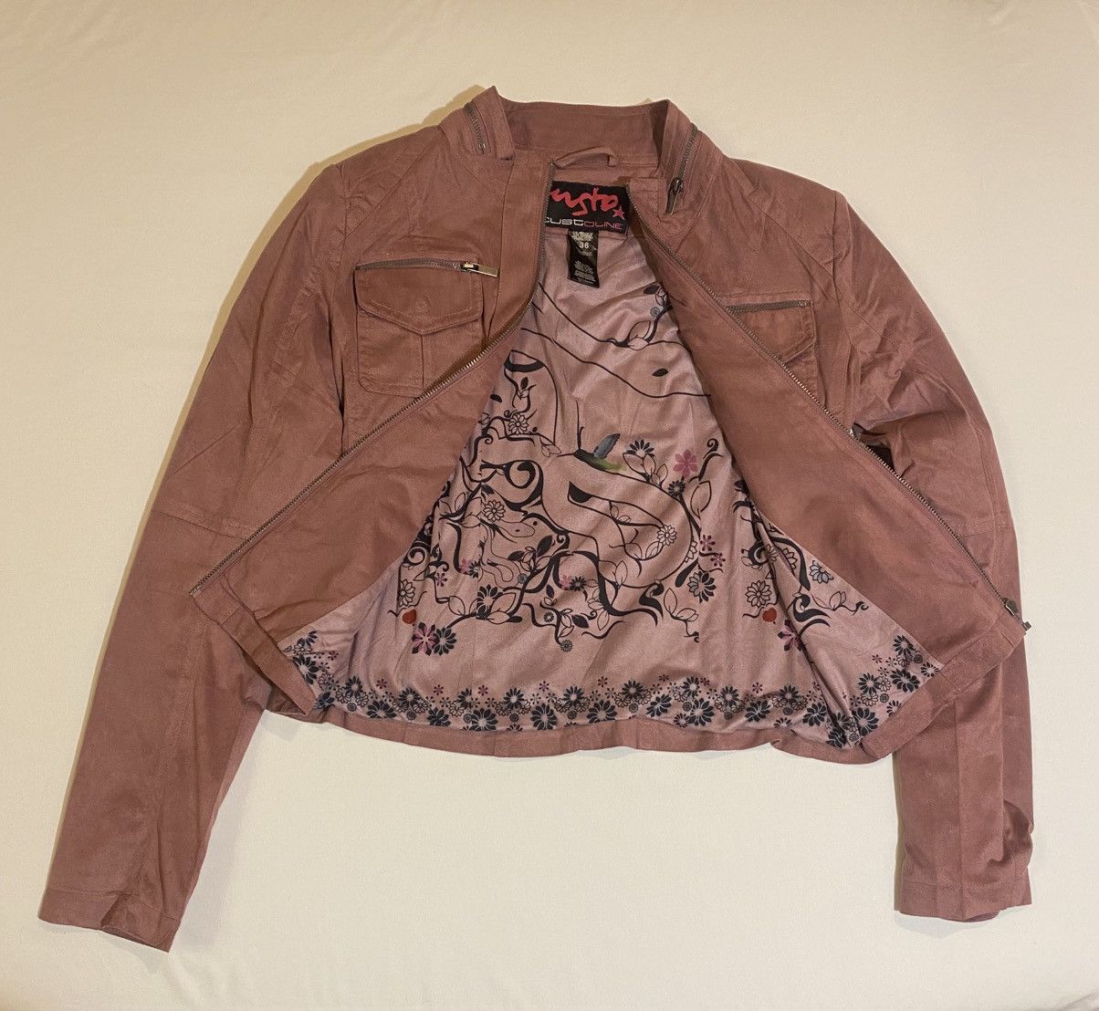 Custo Barcelona × Etro Custo Barcelona velvet jacket size 36 pink Size XS / US 0-2 / IT 36-38 - 1 Thumbnail