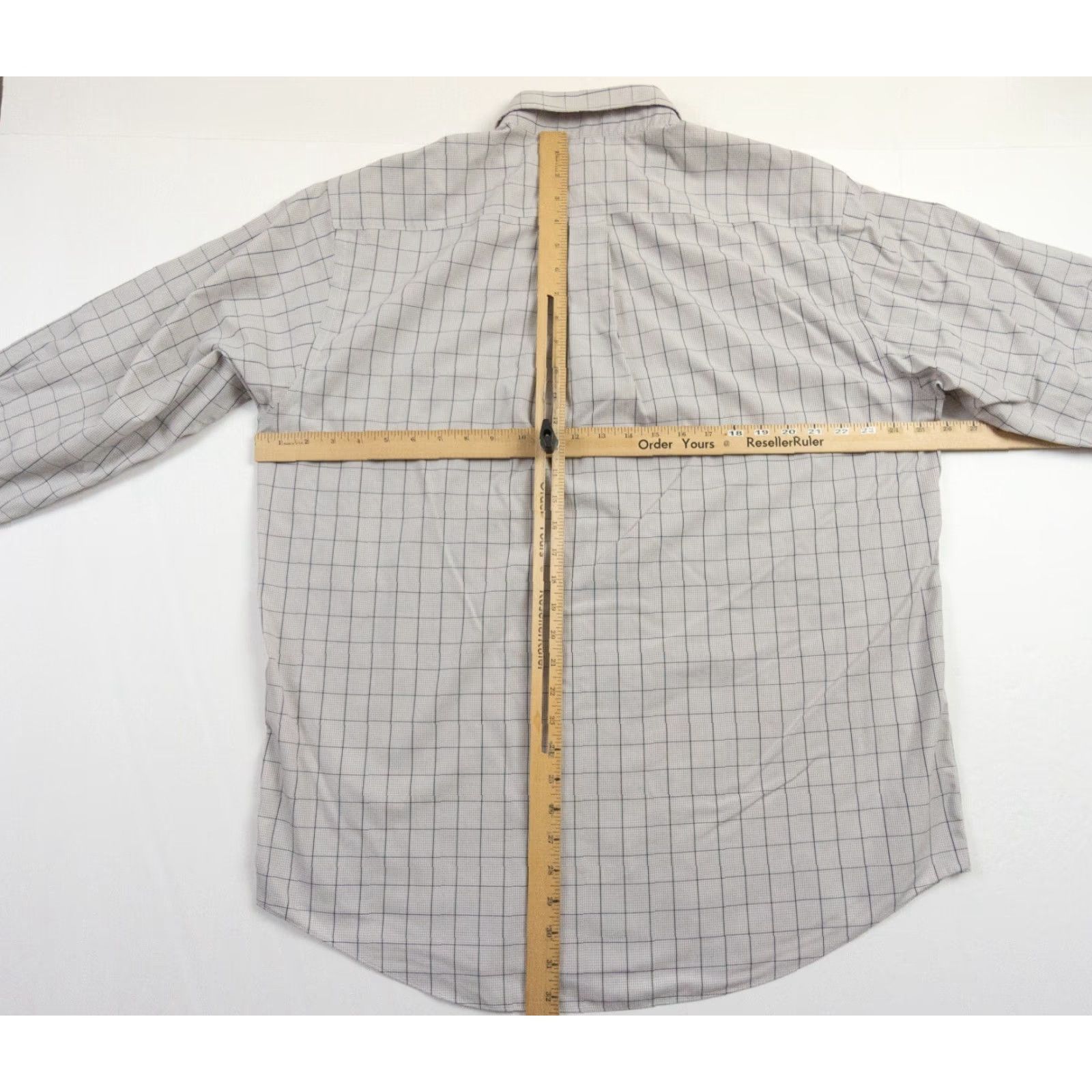Brooks Brothers BROOKS BROTHERS Shirt Mens Large Gray Button-Up Non-Iron Traditional Fit Preppy Casual Business Formal All Seasons Size US L / EU 52-54 / 3 - 6 Thumbnail