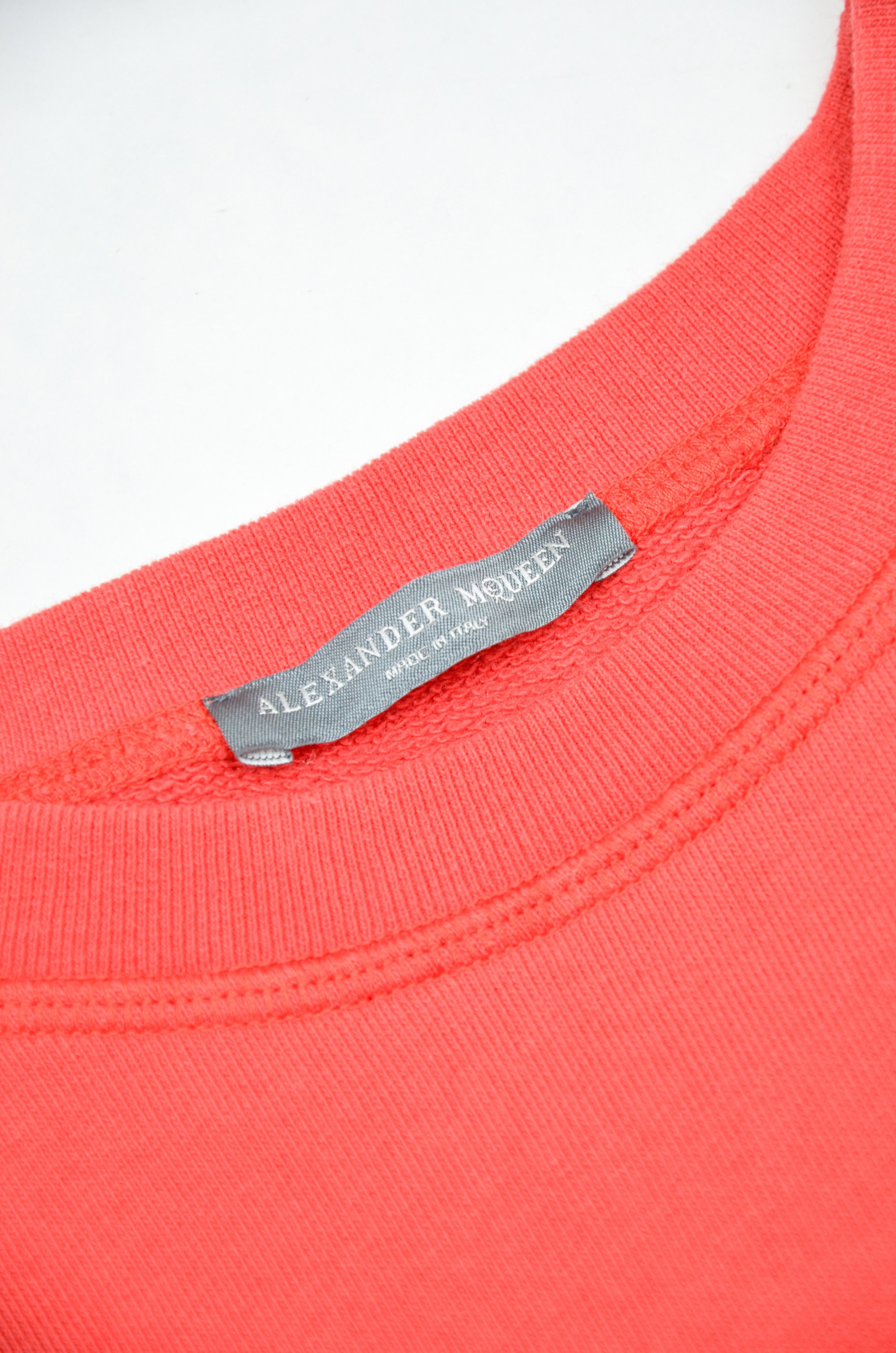 Alexander McQueen Alexander McQueen Red Draped Luxe Sweatshirt Style Dress 42 Size M / US 6-8 / IT 42-44 - 7 Thumbnail