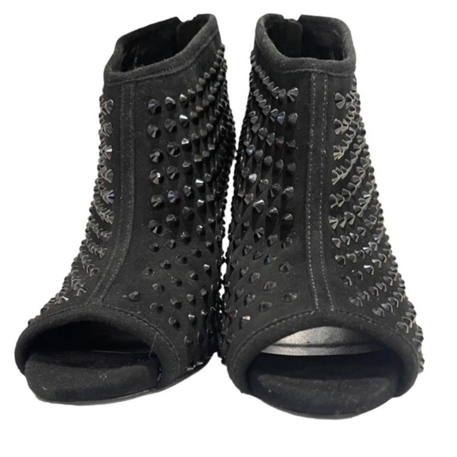 Michael Kors MICHAEL KORS Black Dani Crystal Embellished Bootie Sz 7 Size US 7 / IT 37 - 3 Thumbnail