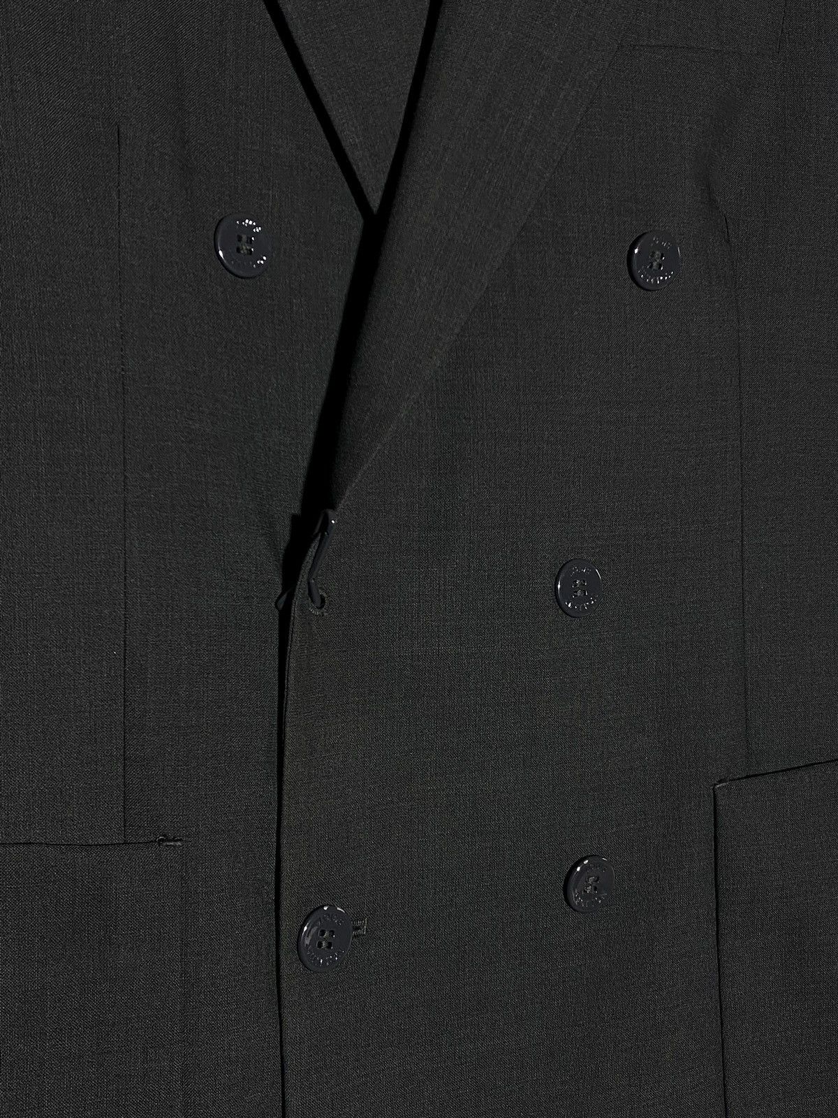 Louis Vuitton Louis Vuitton Equipe Double Breasted Grey Blazer Men’s Size 44R - 6 Thumbnail