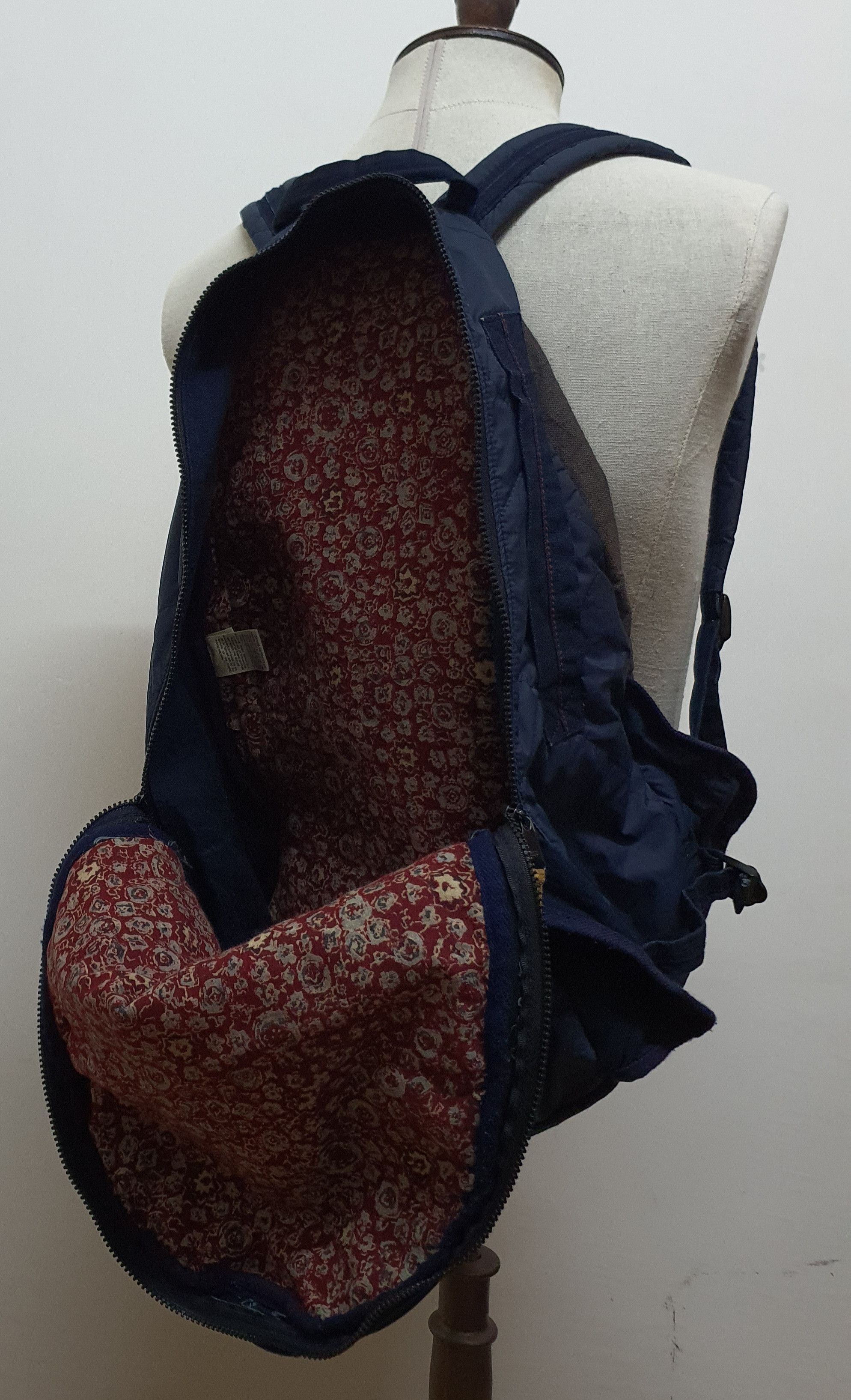 45rpm × Japanese Brand 45rpm Japanese Brand Denim Indigo Dye Backpack. Size ONE SIZE - 15 Thumbnail
