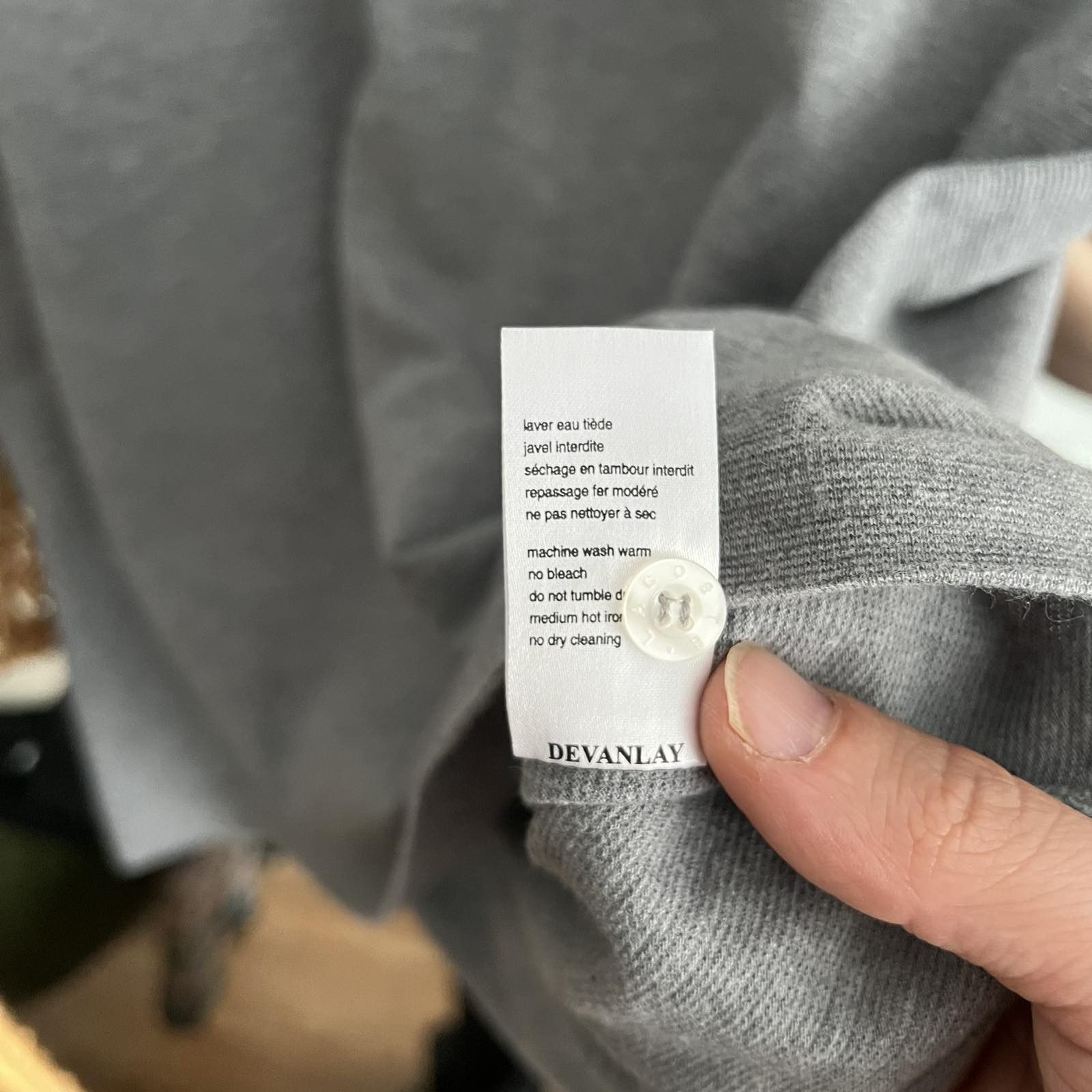 Lacoste × Vintage Vintage Lacoste luxury polo Gray tee Sz M Size US M / EU 48-50 / 2 - 6 Thumbnail