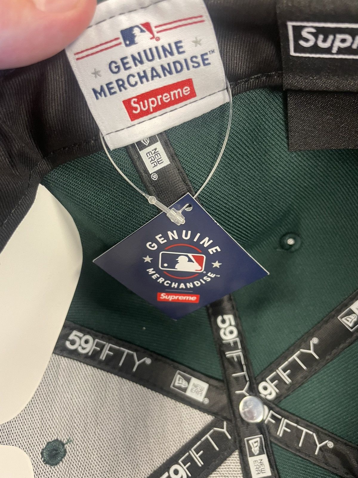 MLB × New Era × Supreme Supreme MLB Oakland As Fitted Size ONE SIZE - 5 Thumbnail