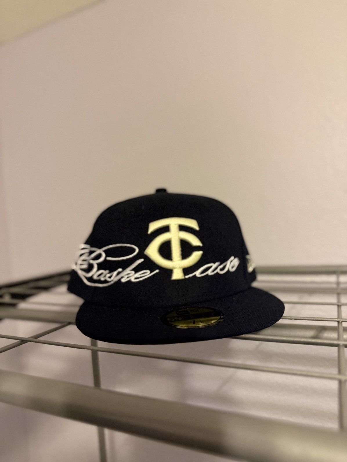 basketcase gallery Basketcase Gallery Fiited Cap Navy 7 1/2 Size ONE SIZE - 1 Thumbnail