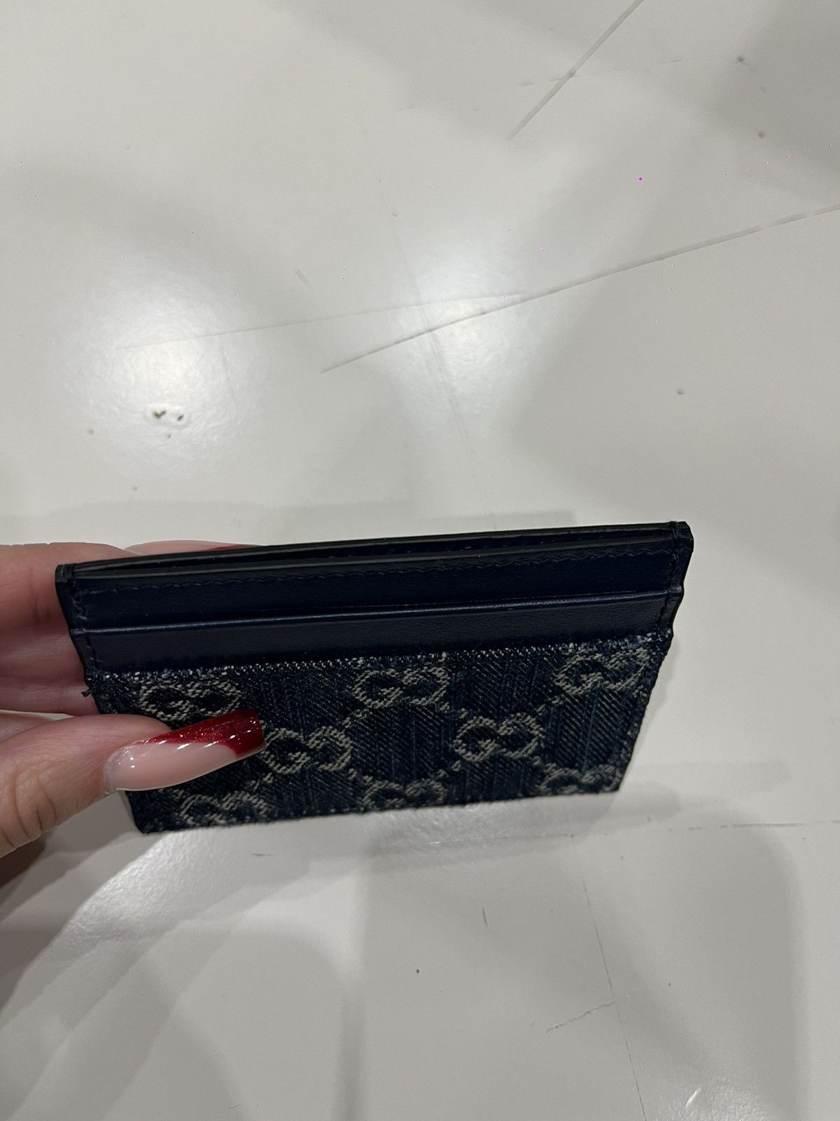 Gucci Gucci GG Supreme Denim Size ONE SIZE - 8 Thumbnail