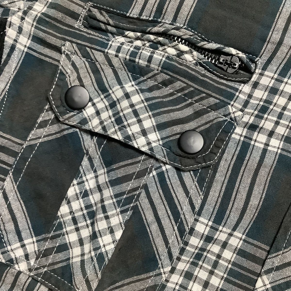 If Six Was Nine × KMRii × Le Grande Bleu (L.G.B.) Vintage Grangesta Standard Japan Mesh Punk Anarchy Poem Y2K Size US L / EU 52-54 / 3 - 4 Thumbnail