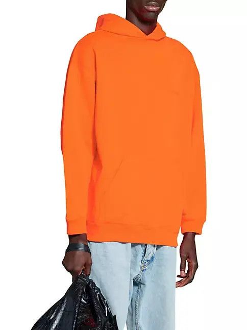 Balenciaga o1mt1gz0724 BB Corp Hoodie Medium Fit in Orange Size US S / EU 44-46 / 1 - 4 Thumbnail