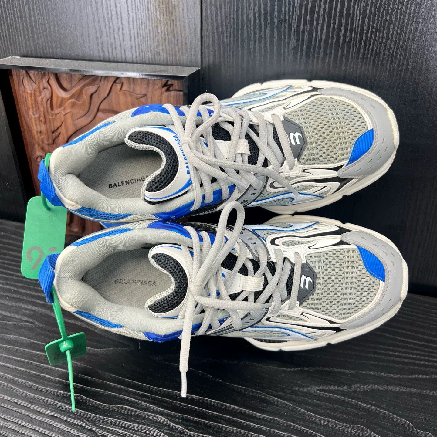 Balenciaga Balenciaga X-Pander Sneaker Blue Grey Sz 39 DS Size US 6 / EU 39 - 5 Thumbnail