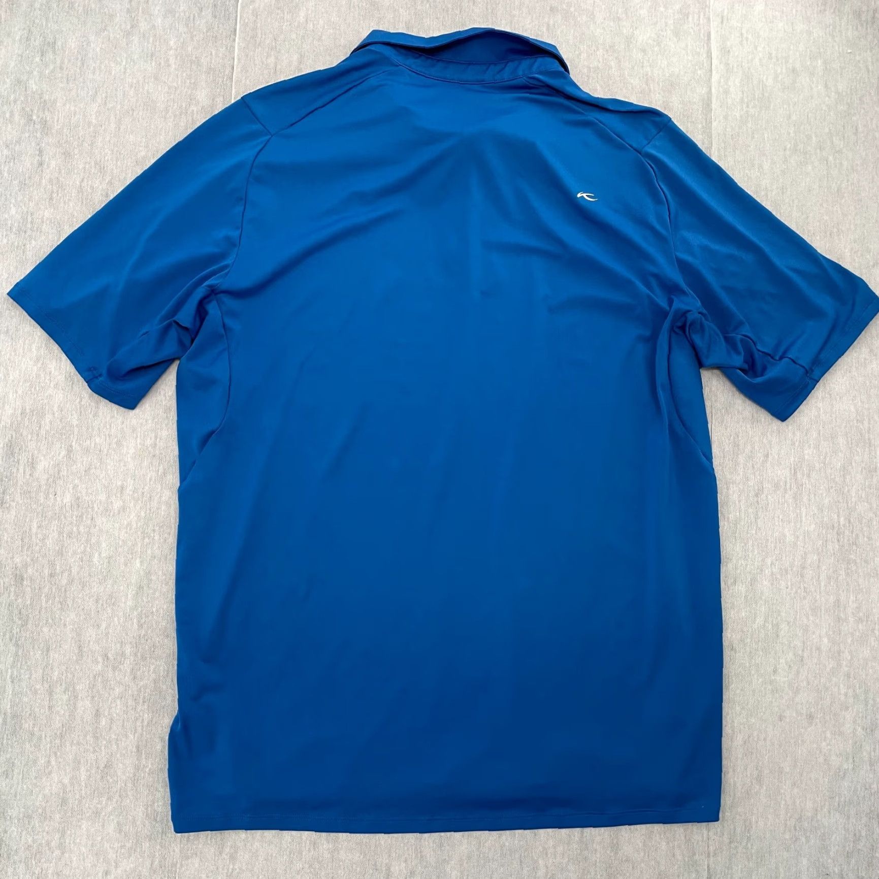 KJUS KJUS Polo Shirt The Patterson Country Club Golf Men Soren Solid Blue Adult Large Polo Shirt Size US L / EU 52-54 / 3 - 2 Thumbnail