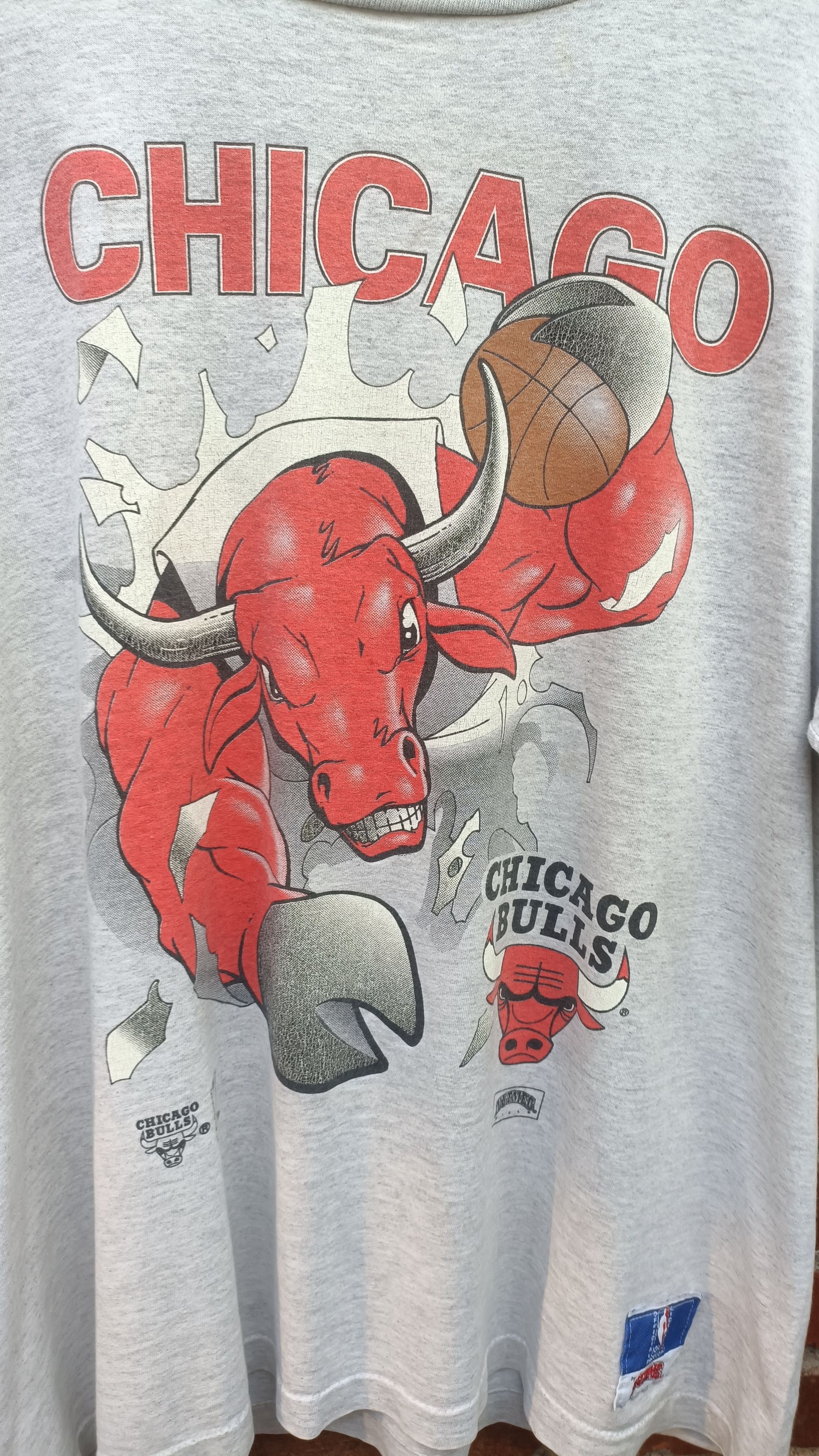 NBA × Nutmeg × Vintage 90's CHICAGO BULLS Size US L / EU 52-54 / 3 - 6 Thumbnail
