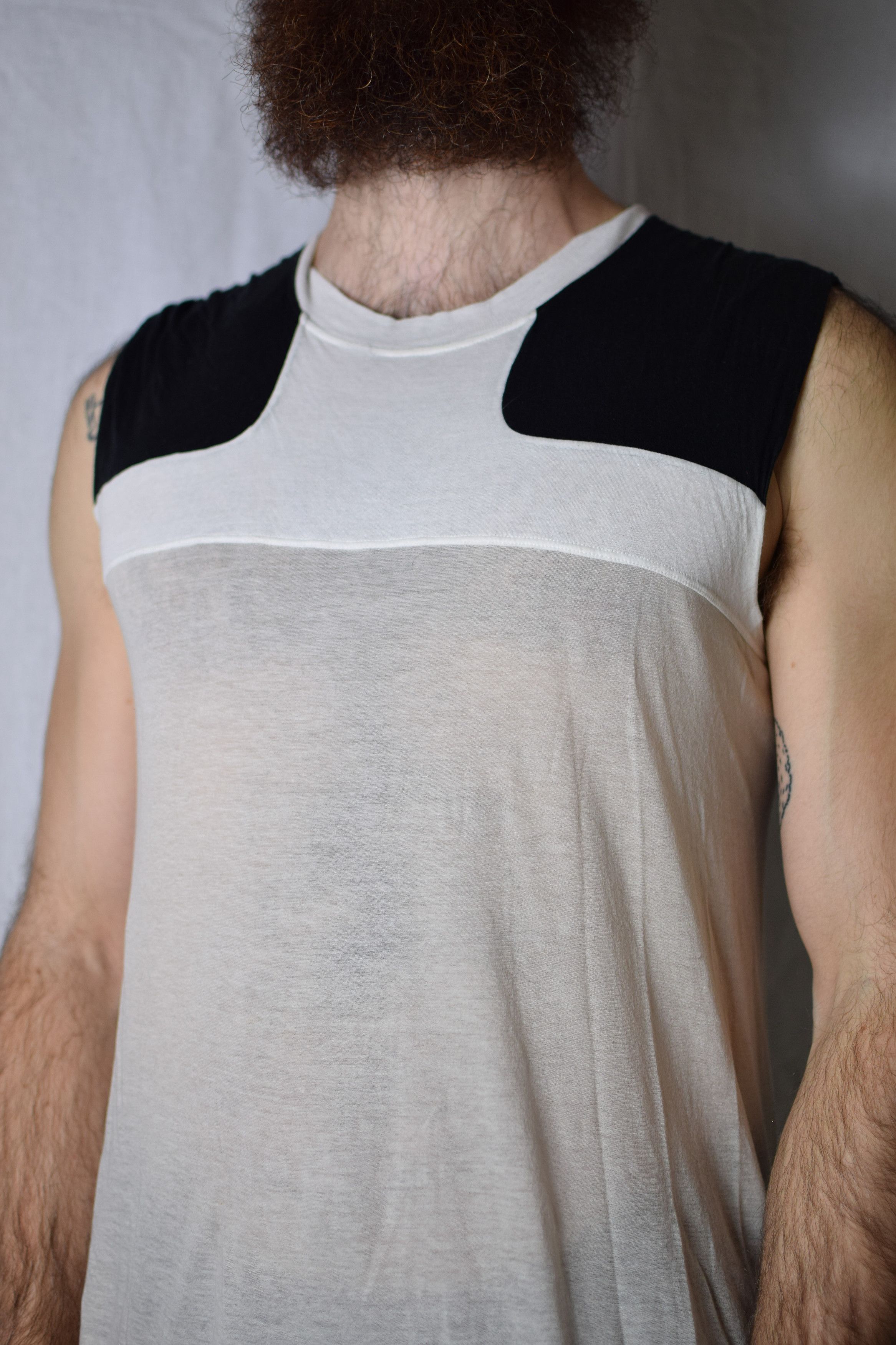Rick Owens Rick Owens SS20 Tecuatl Tank - RU20S7156-UC Size US M / EU 48-50 / 2 - 7 Thumbnail