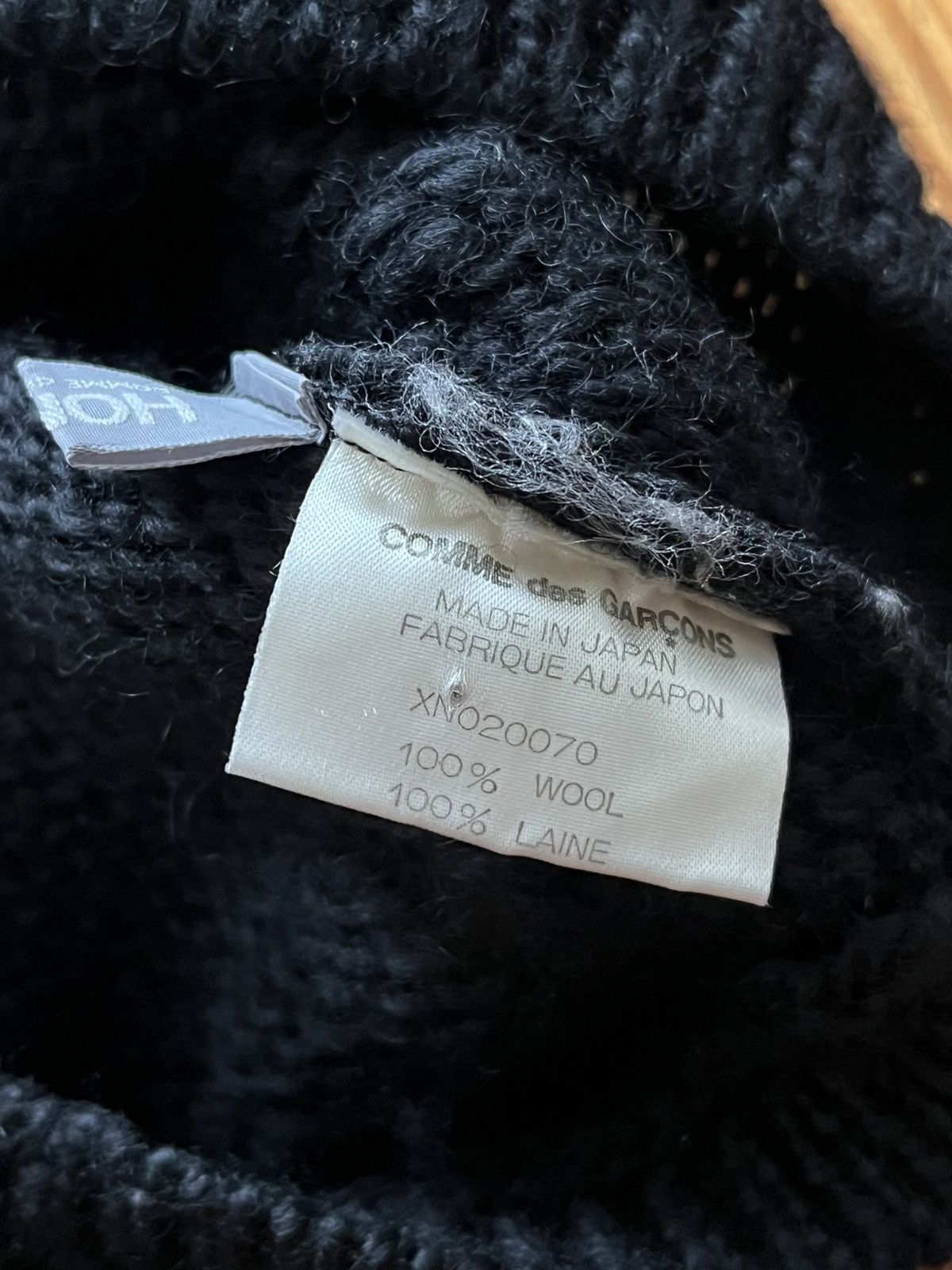 Comme des Garcons Archive 1982 Comme Des Garcons Distressed Vest Sweater Size US L / EU 52-54 / 3 - 5 Thumbnail