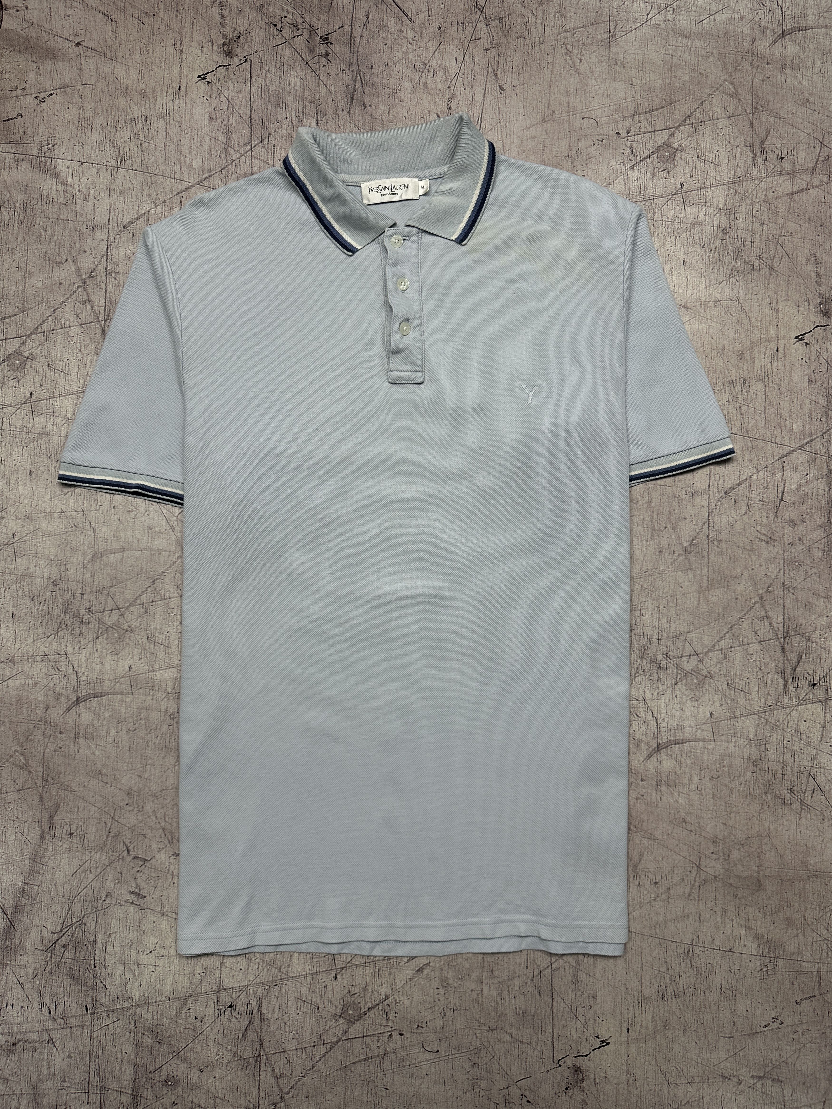 Yves Saint Laurent Yves Saint Laurent YSL Vintage Mens Polo Shirt Size US M / EU 48-50 / 2 - 1 Thumbnail