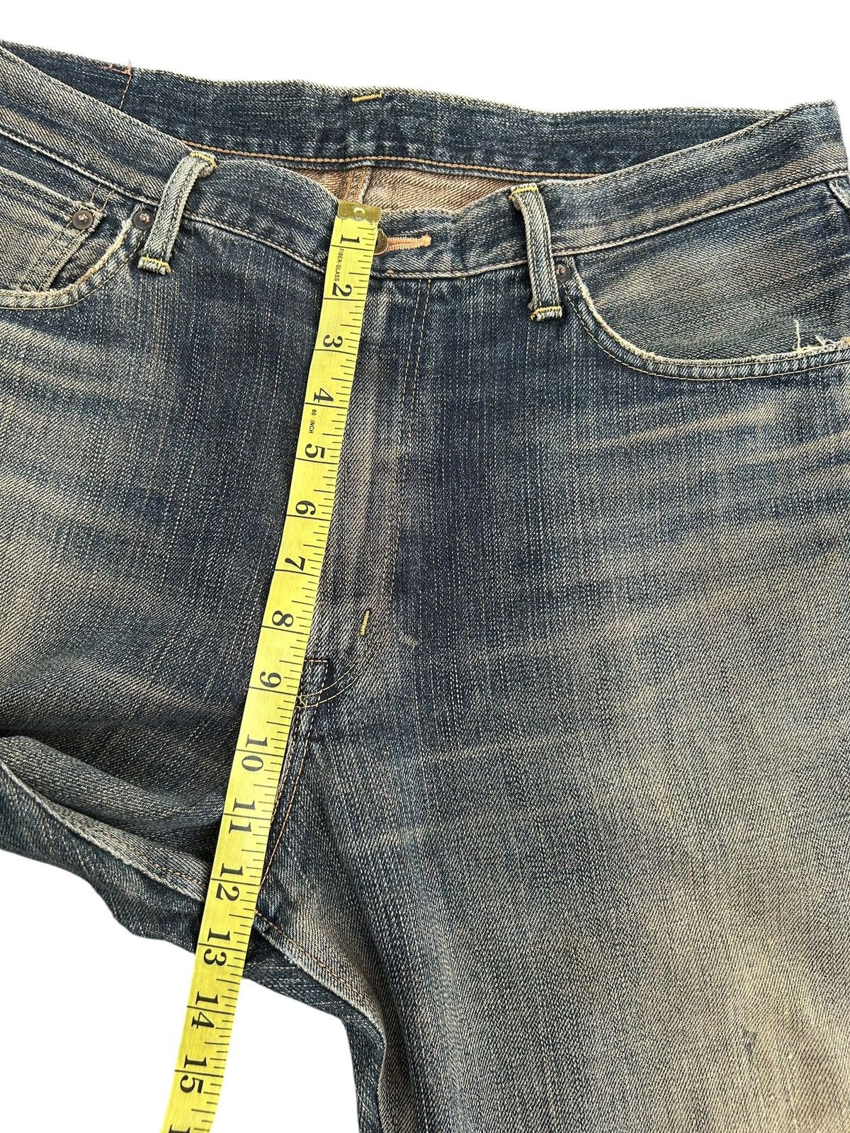 Kapital Vintage Edwin 505z Selvedge Rusty Mud Wash Denim Jeans Size US 37 - 16 Thumbnail