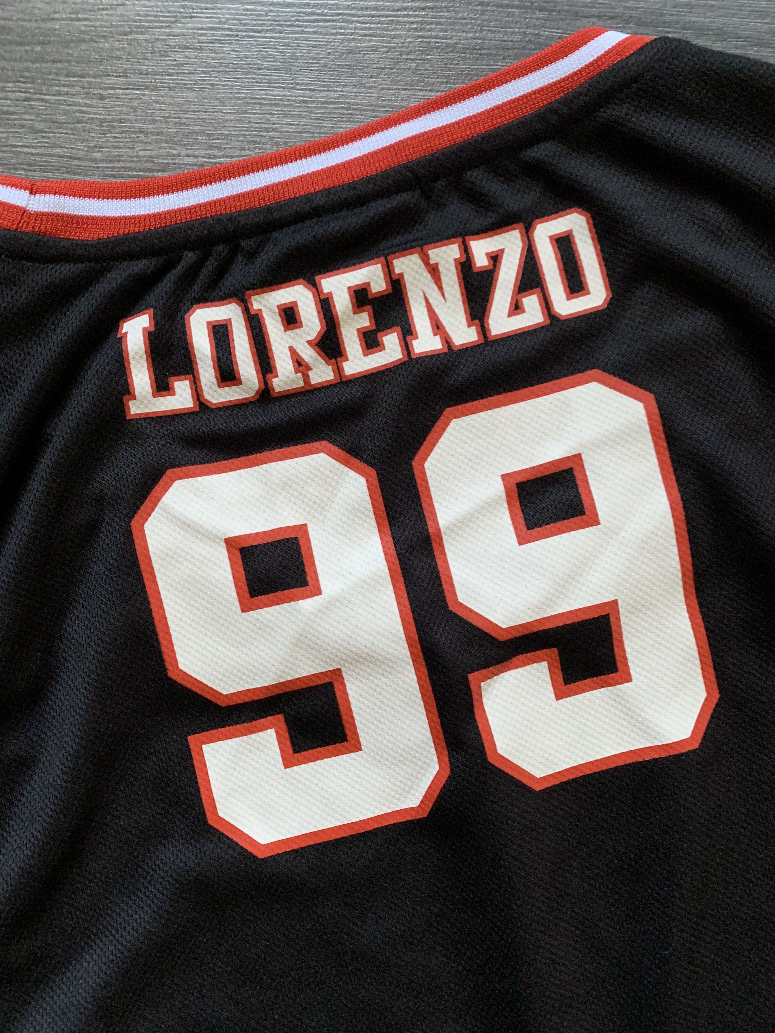 Vintage Monster Basketball Jersey tank top Jorge Lorenzo Size US L / EU 52-54 / 3 - 3 Thumbnail