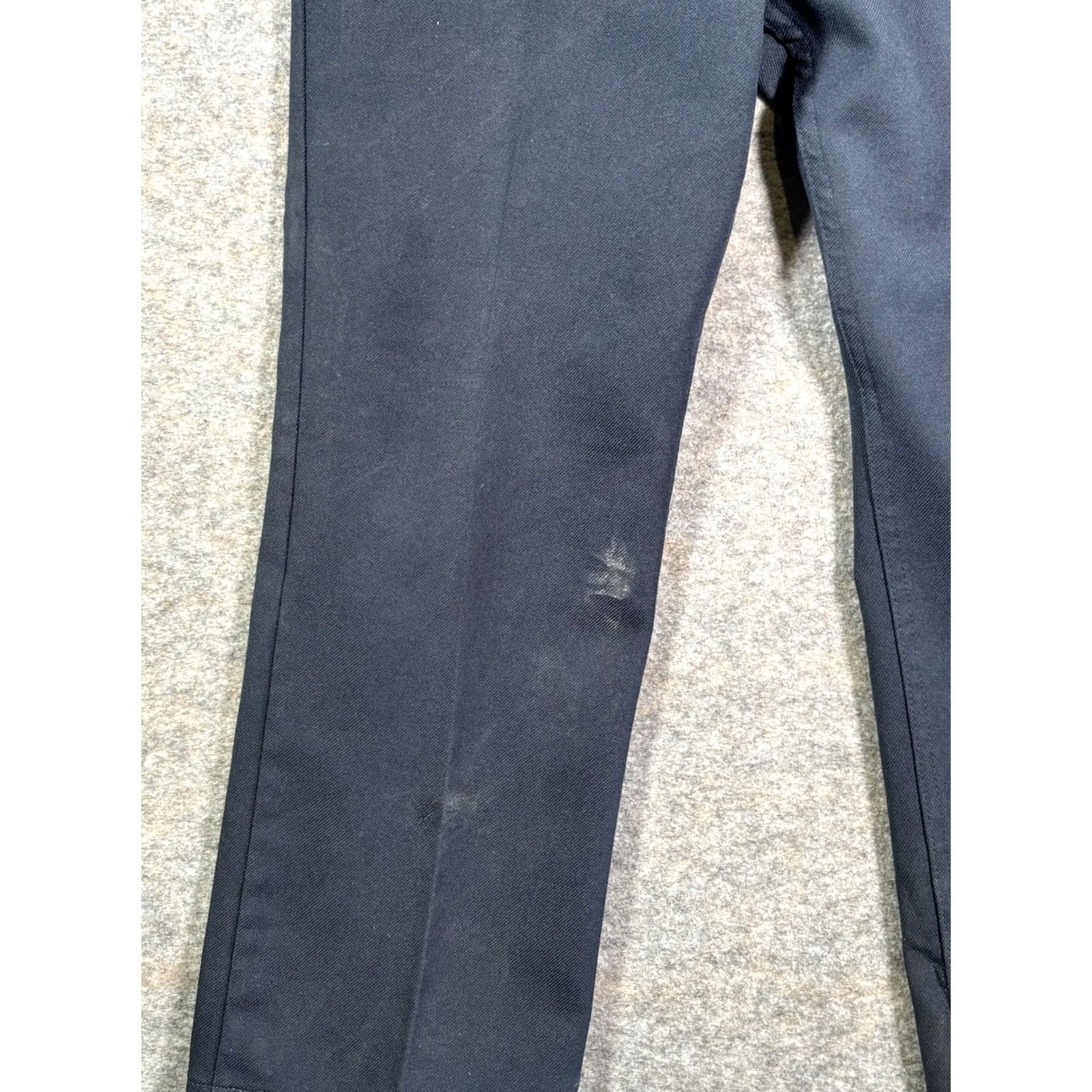 Levi's VINTAGE Levi's 517 Bootscut Pants Mens 90s Blue Polyester Dacron Sz 38x32 Western Trims Pockets Highlighted 90s Theme Mens Size US 38 / EU 54 - 2 Thumbnail