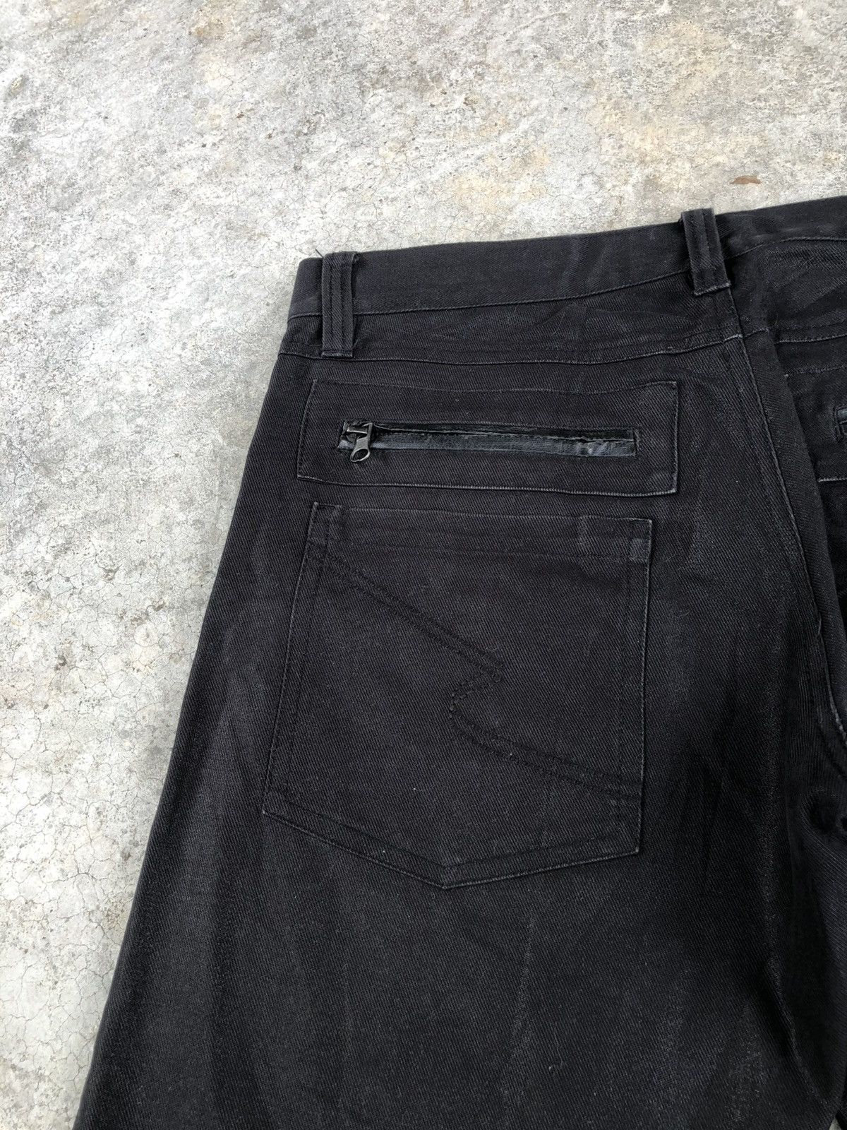 If Six Was Nine Semantic Design Flared Jeans Wax Jeans Size US 32 / EU 48 - 15 Thumbnail